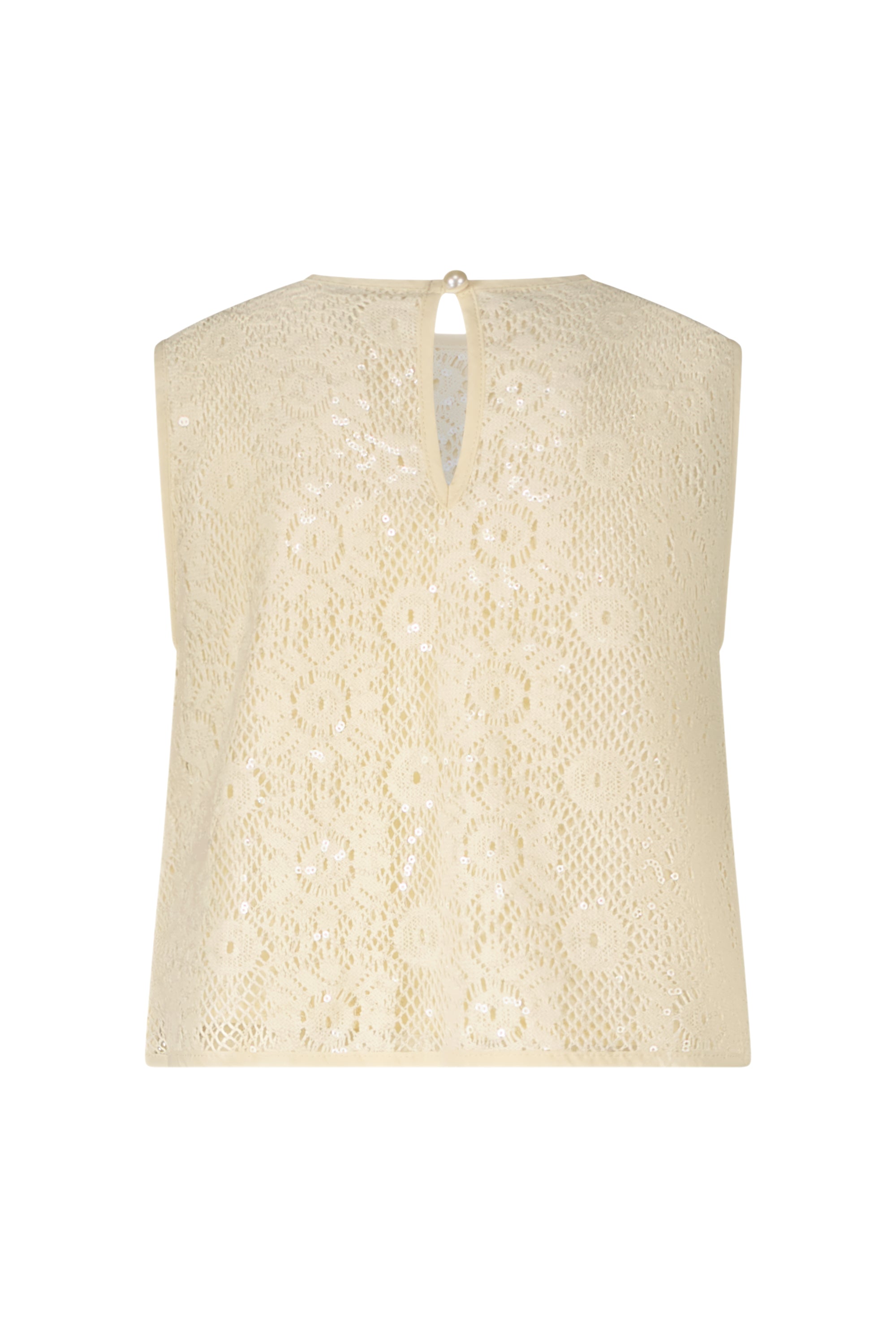 ♥ ENIG ♥ sequin crochet top