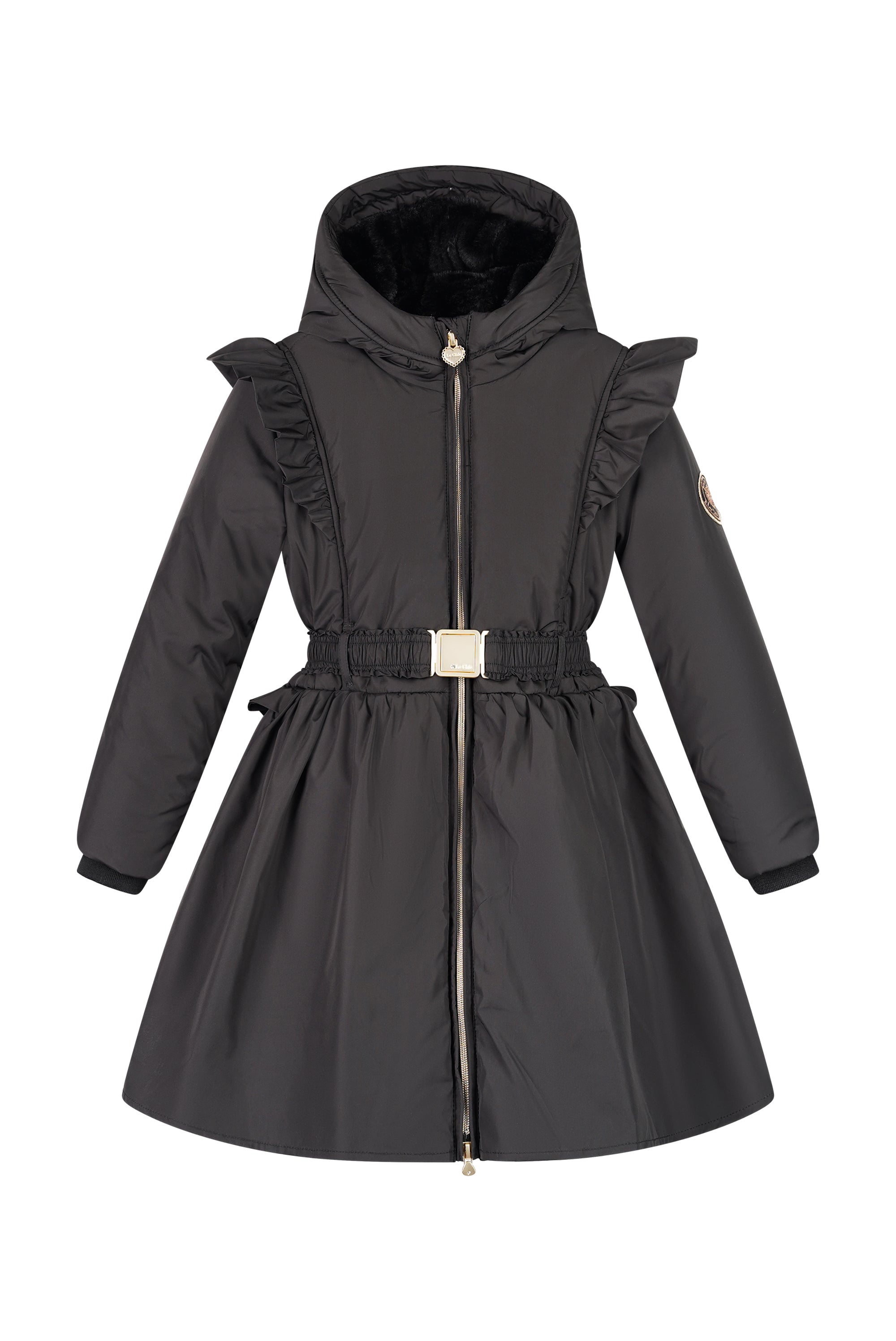 ♥ BETH ♥ Le Chic winterjas *Zwart*