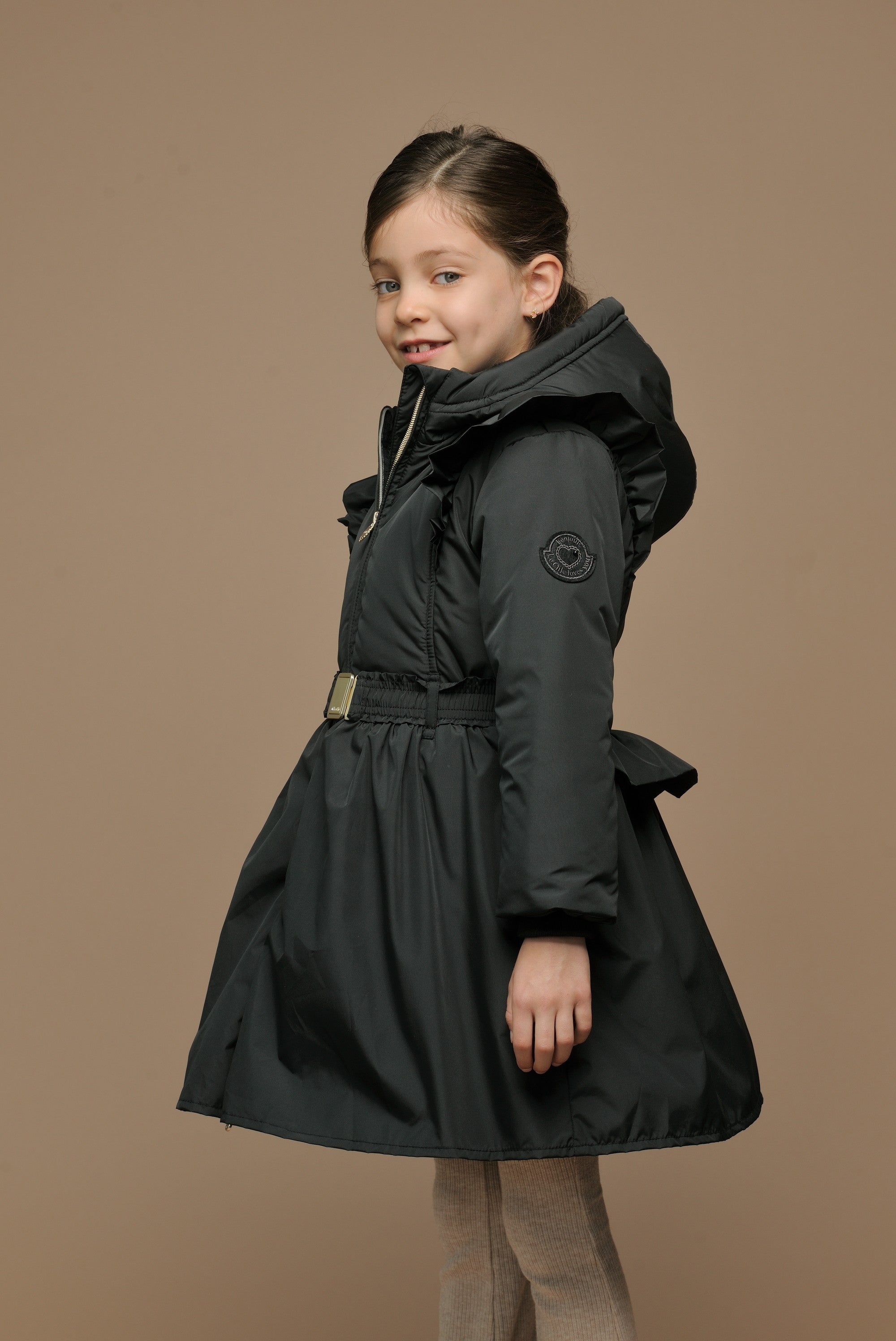 ♥ BETH ♥ Le Chic winterjas *Zwart*