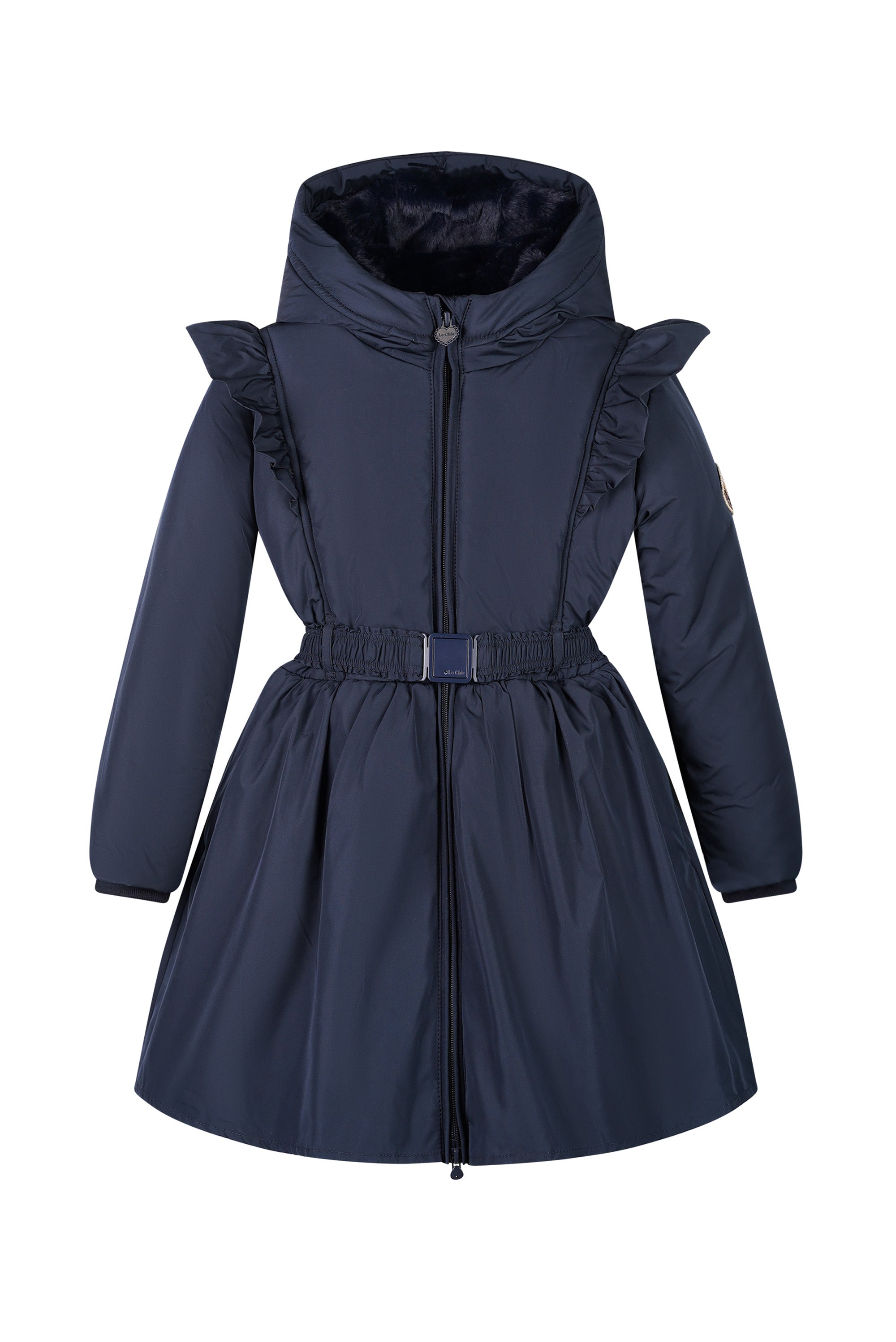 ♥ BETH ♥ Le Chic winterjas *Donkerblauw*