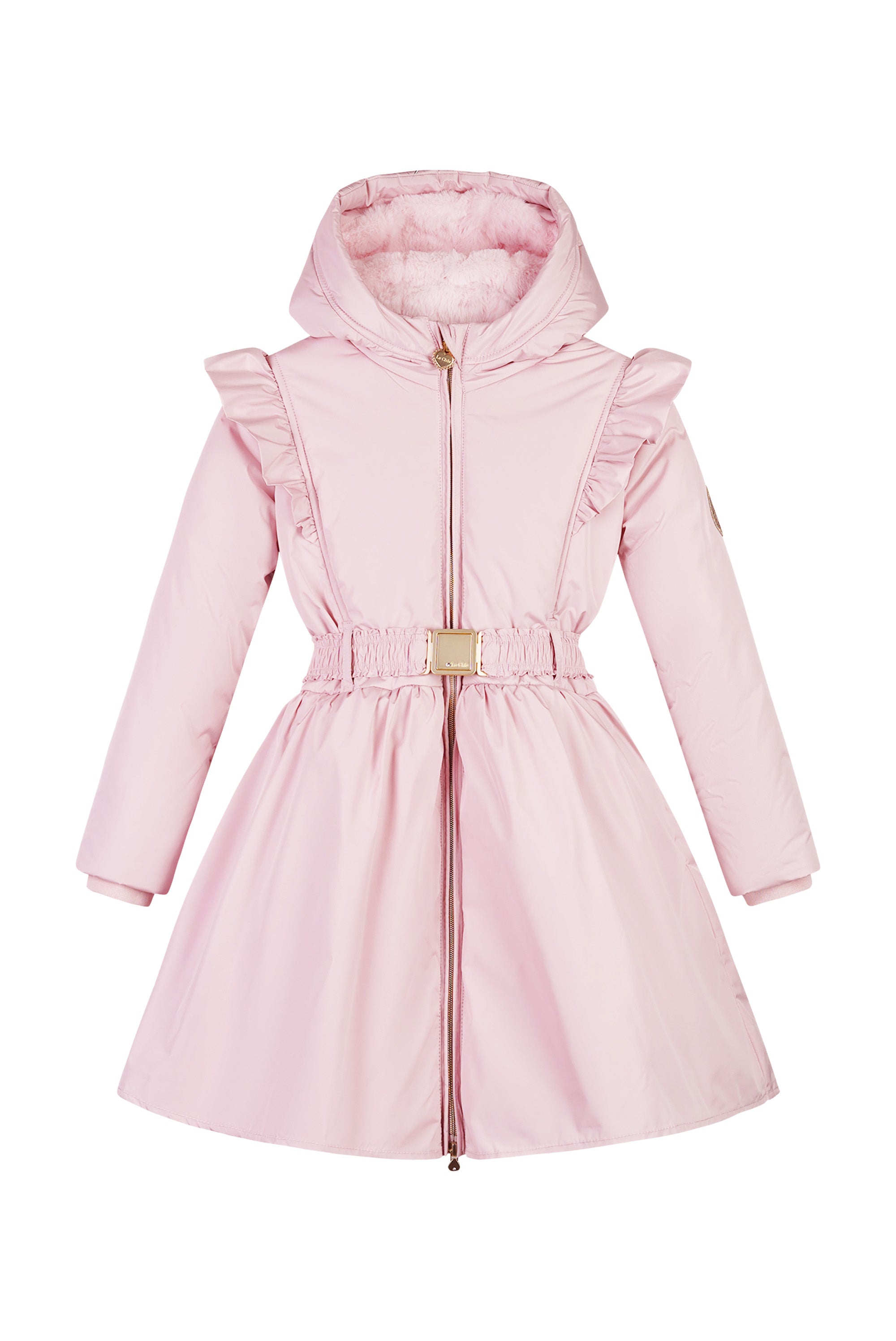 ♥ BETH ♥ Le Chic winterjas *Roze*