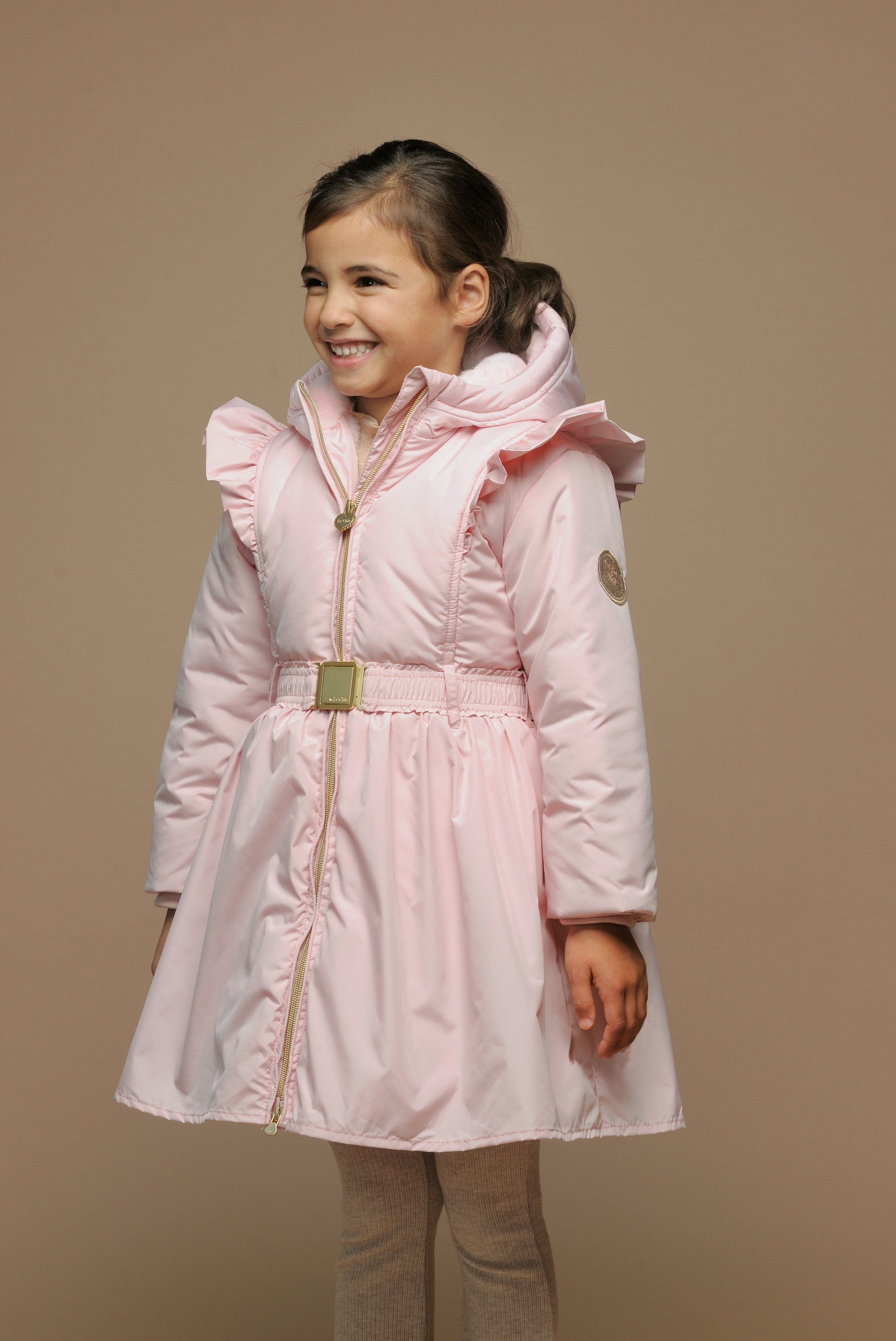 ♥ BETH ♥ Le Chic winterjas *Roze*