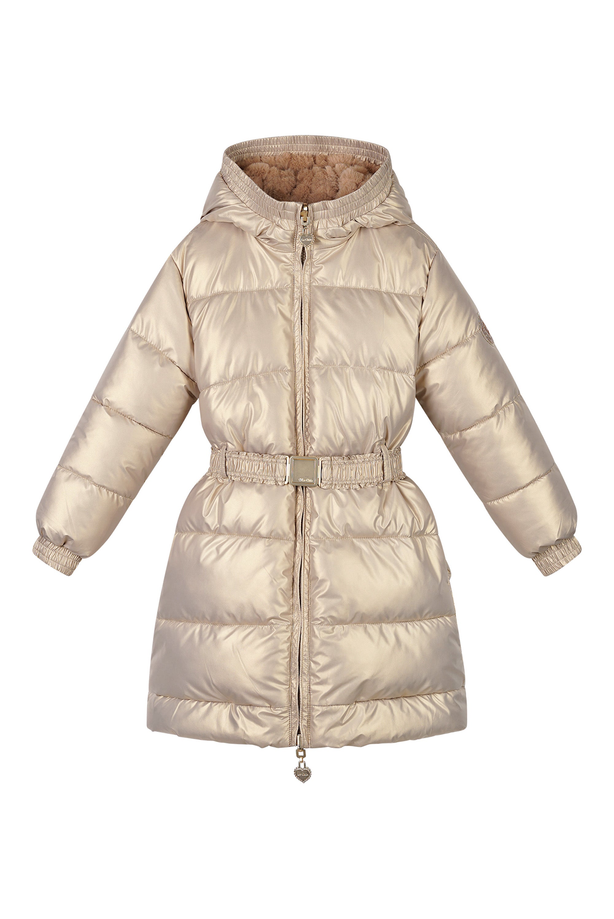 ♥ BIBI ♥ reversible winterjas *Beige*