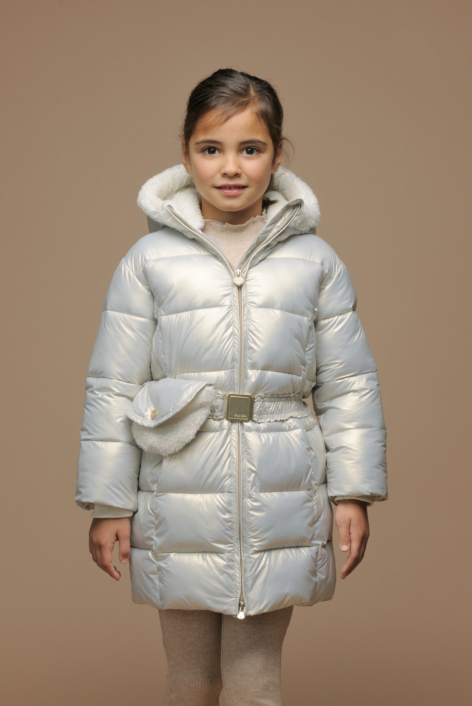 ♥ BODHI ♥ winterjas met tasje *Grijs*
