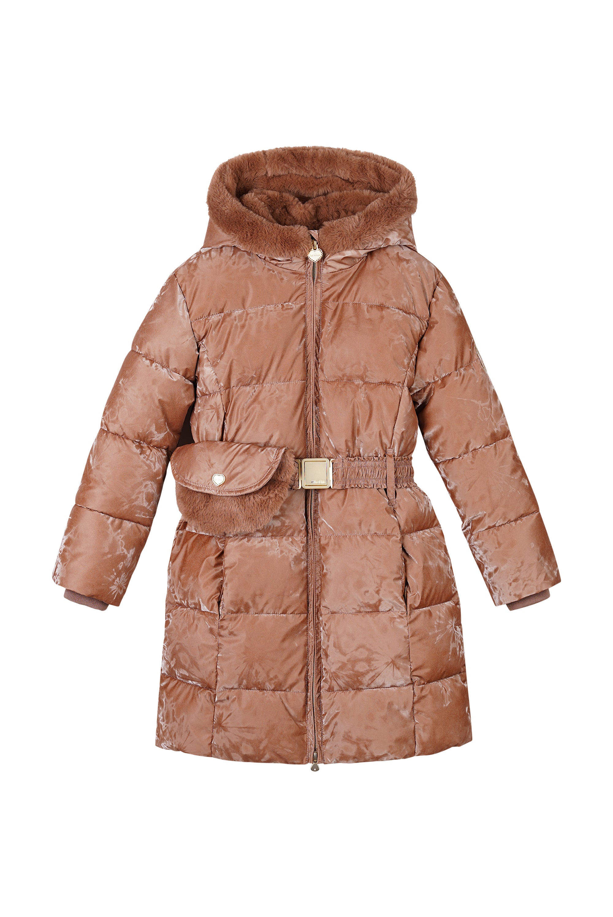 ♥ BODHI ♥ winterjas met tasje *Koper*
