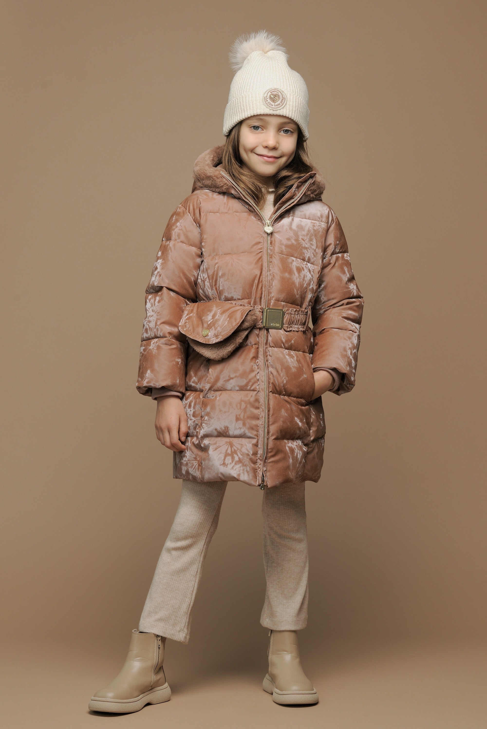 ♥ BODHI ♥ winterjas met tasje *Koper*