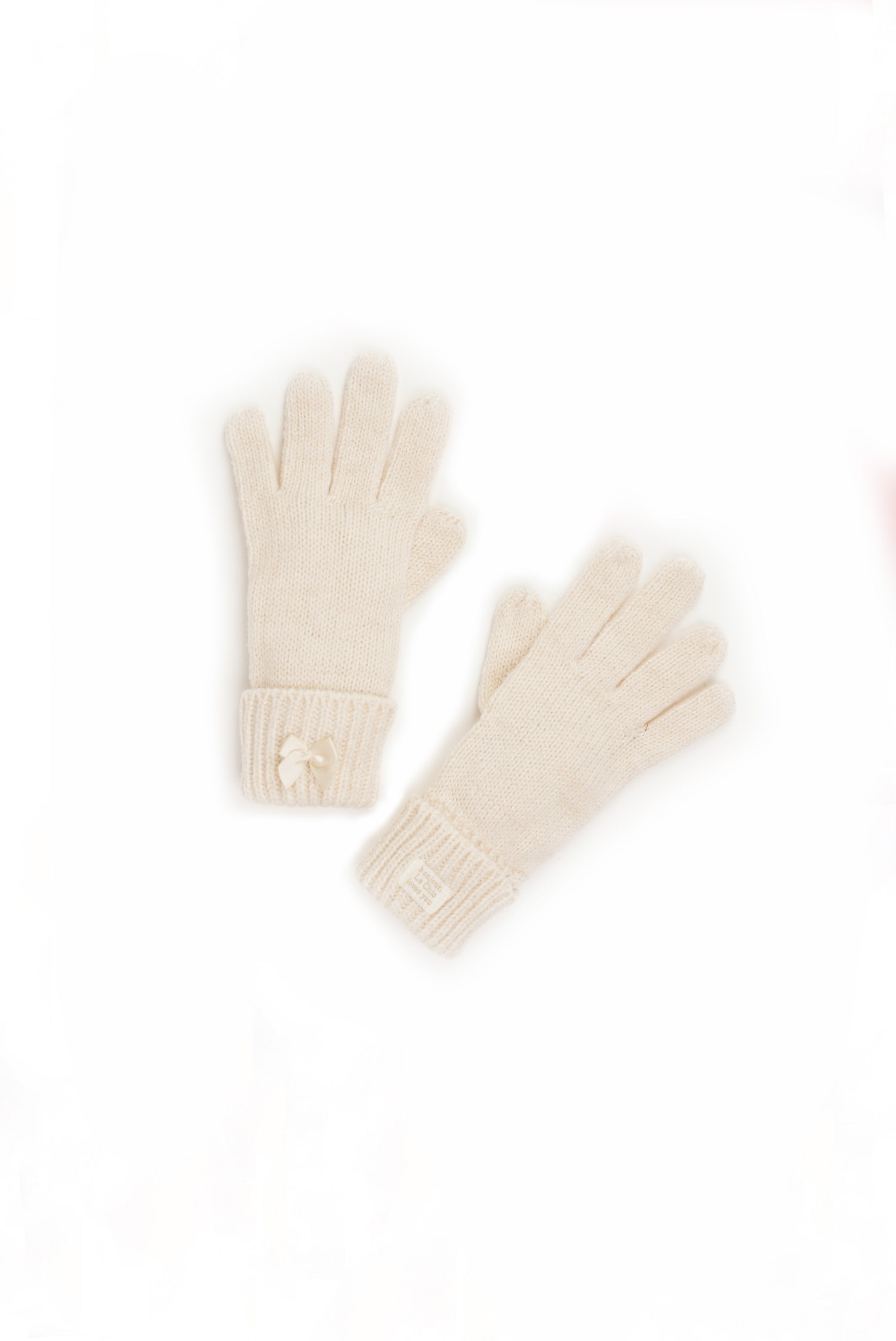 ♥ ROWROW ♥ gebreide handschoen *Off-White*