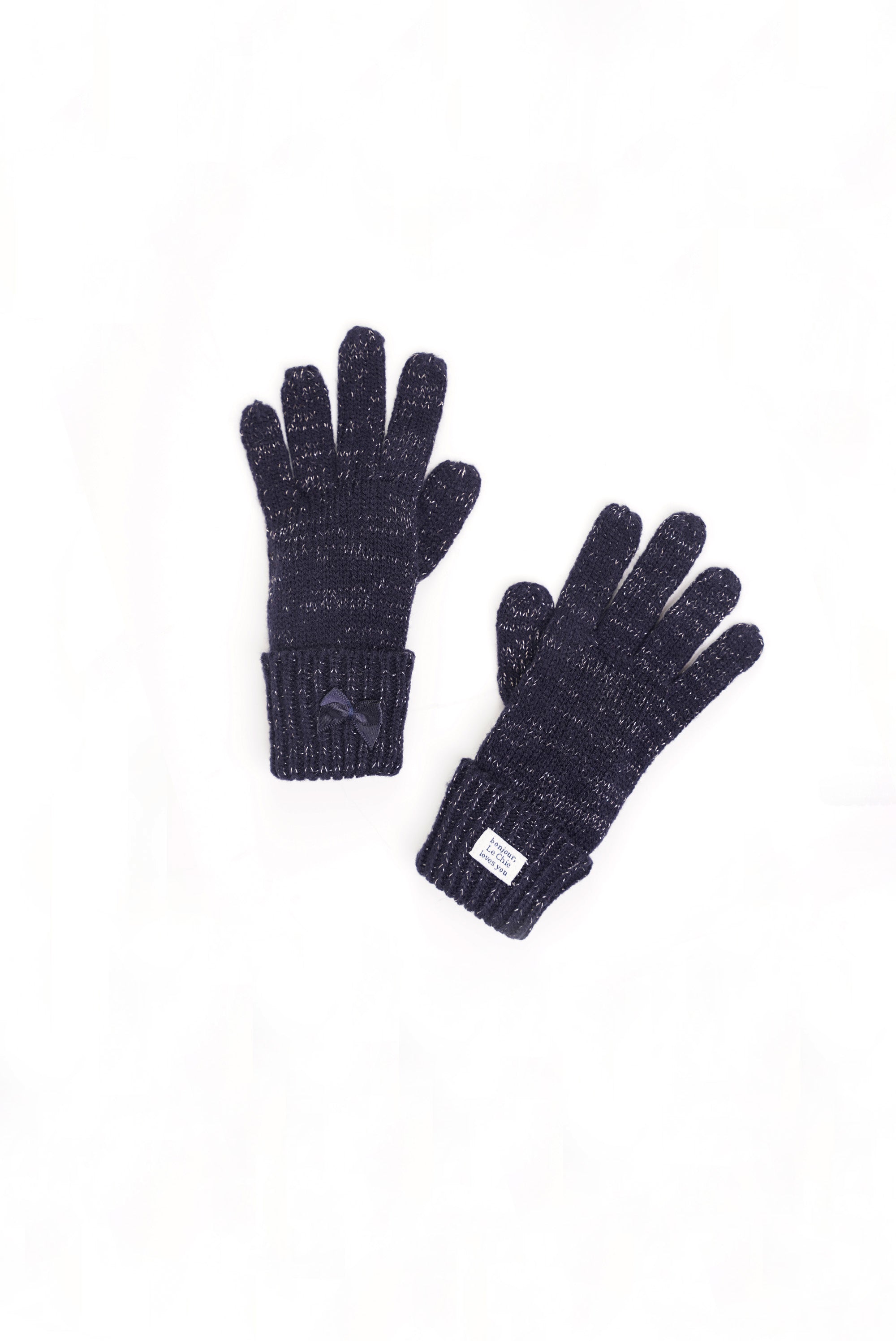♥ ROWROW ♥ gebreide handschoen *Blauw*