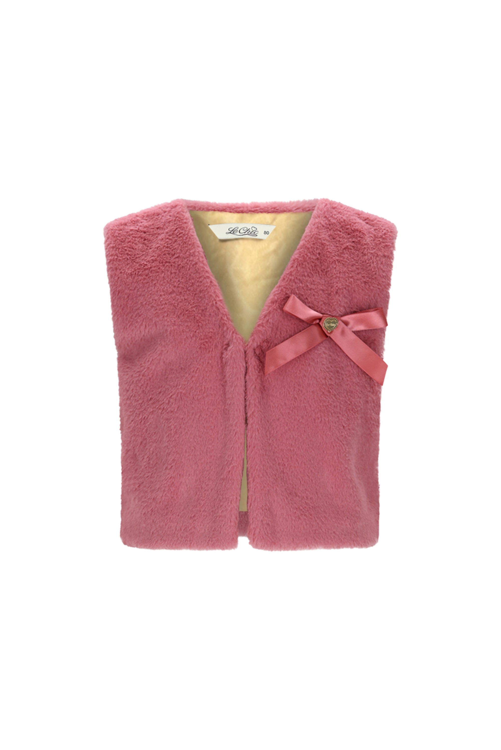♥ ELOISA ♥ furry gilet *Roze*