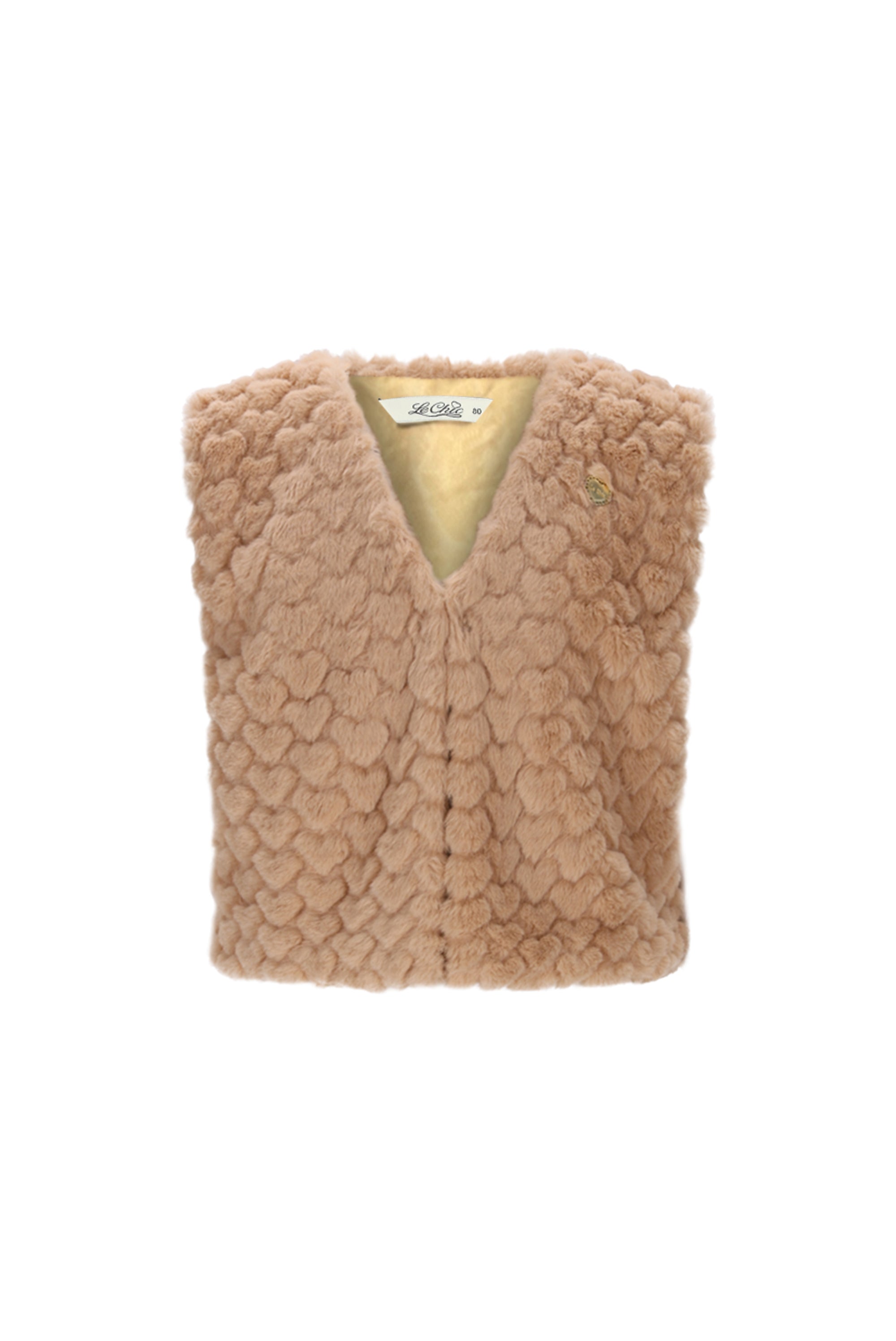 ♥ ELOISA ♥ furry gilet *Beige*