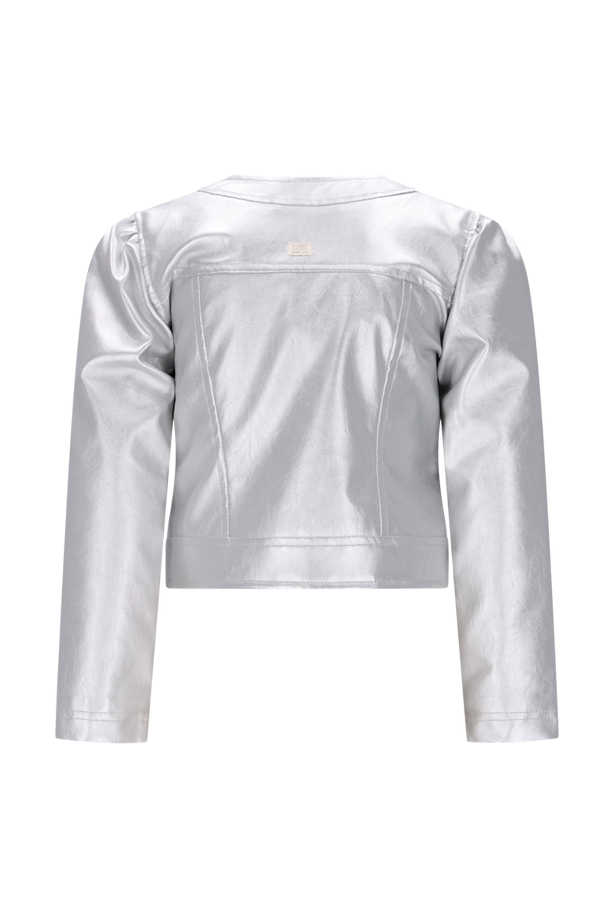 ♥ AMOUR ♥ fake leather jasje *Zilver*