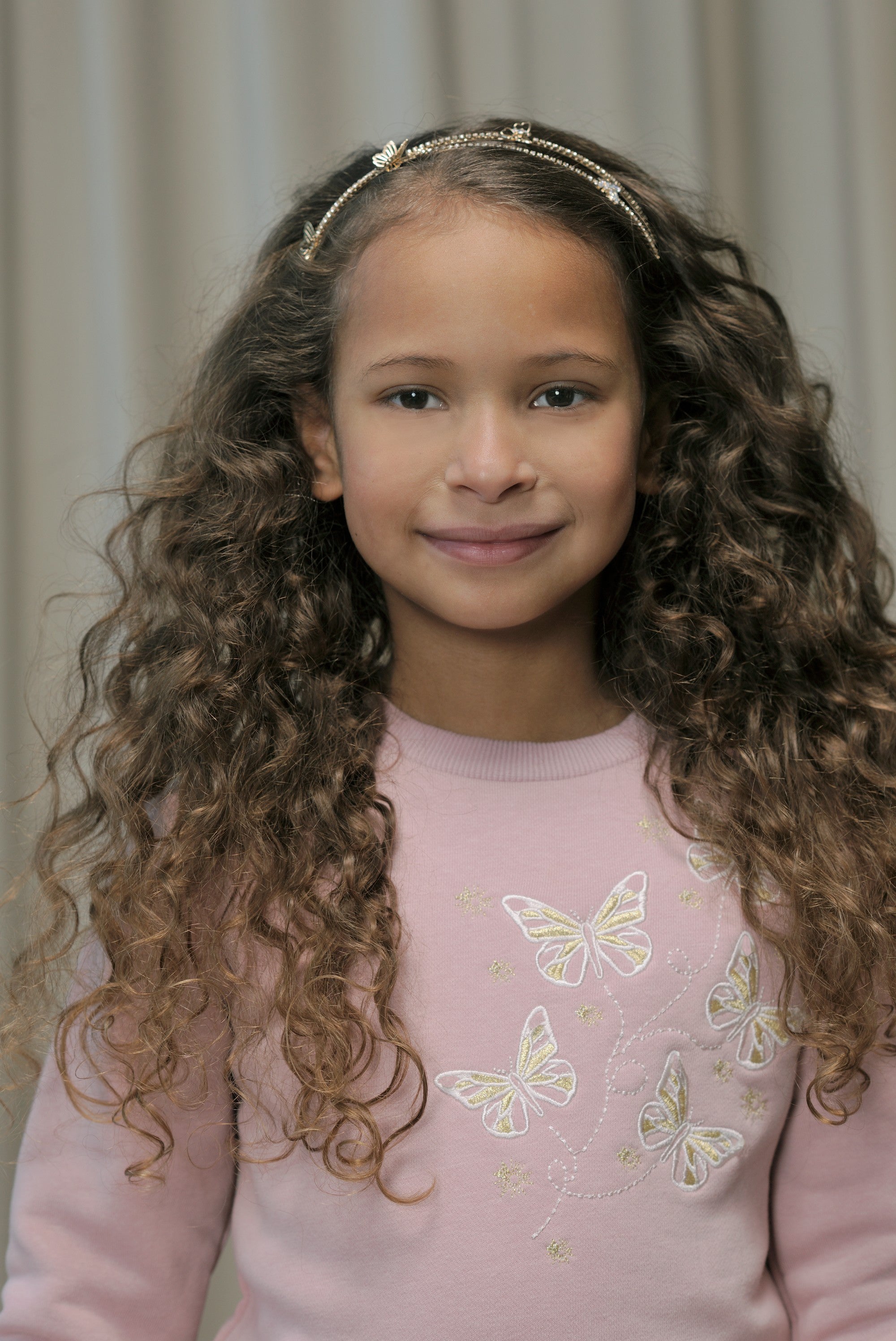 ♥ ODETTE ♥ sweater met vlinders *Roze*