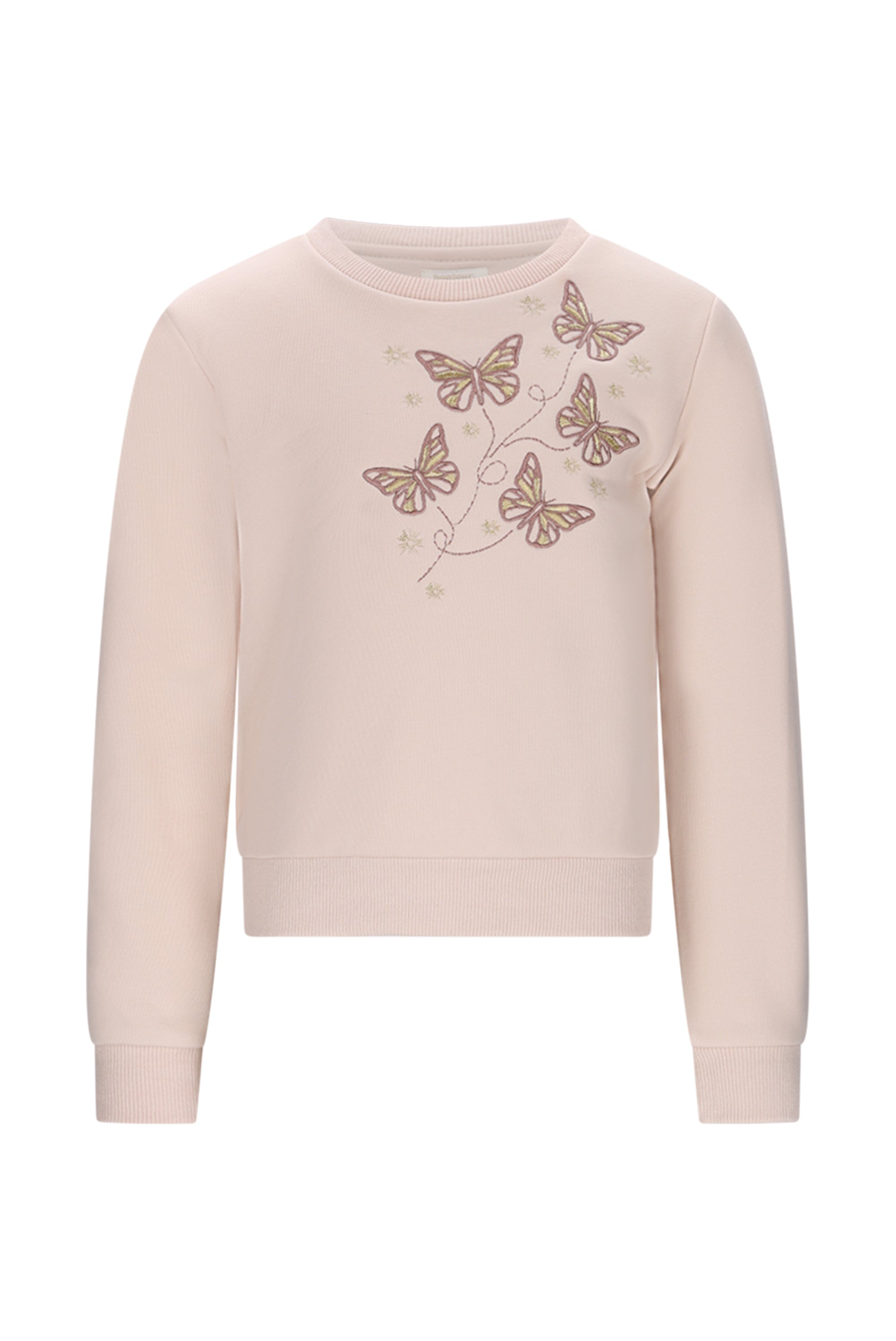 ♥ ODETTE ♥ sweater met vlinders *Beige*