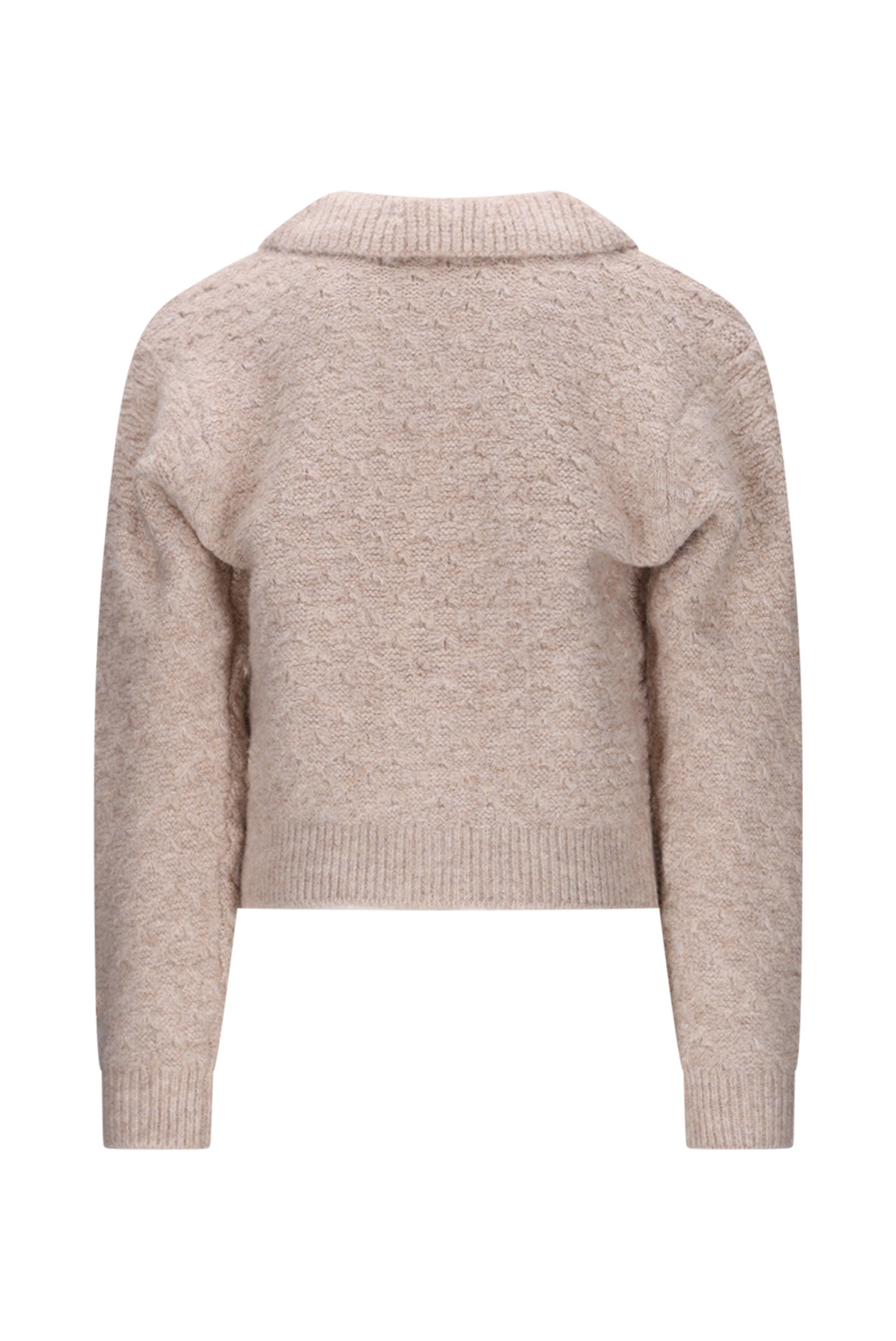 ♥ OMSKY ♥ gebreid vest *Beige*