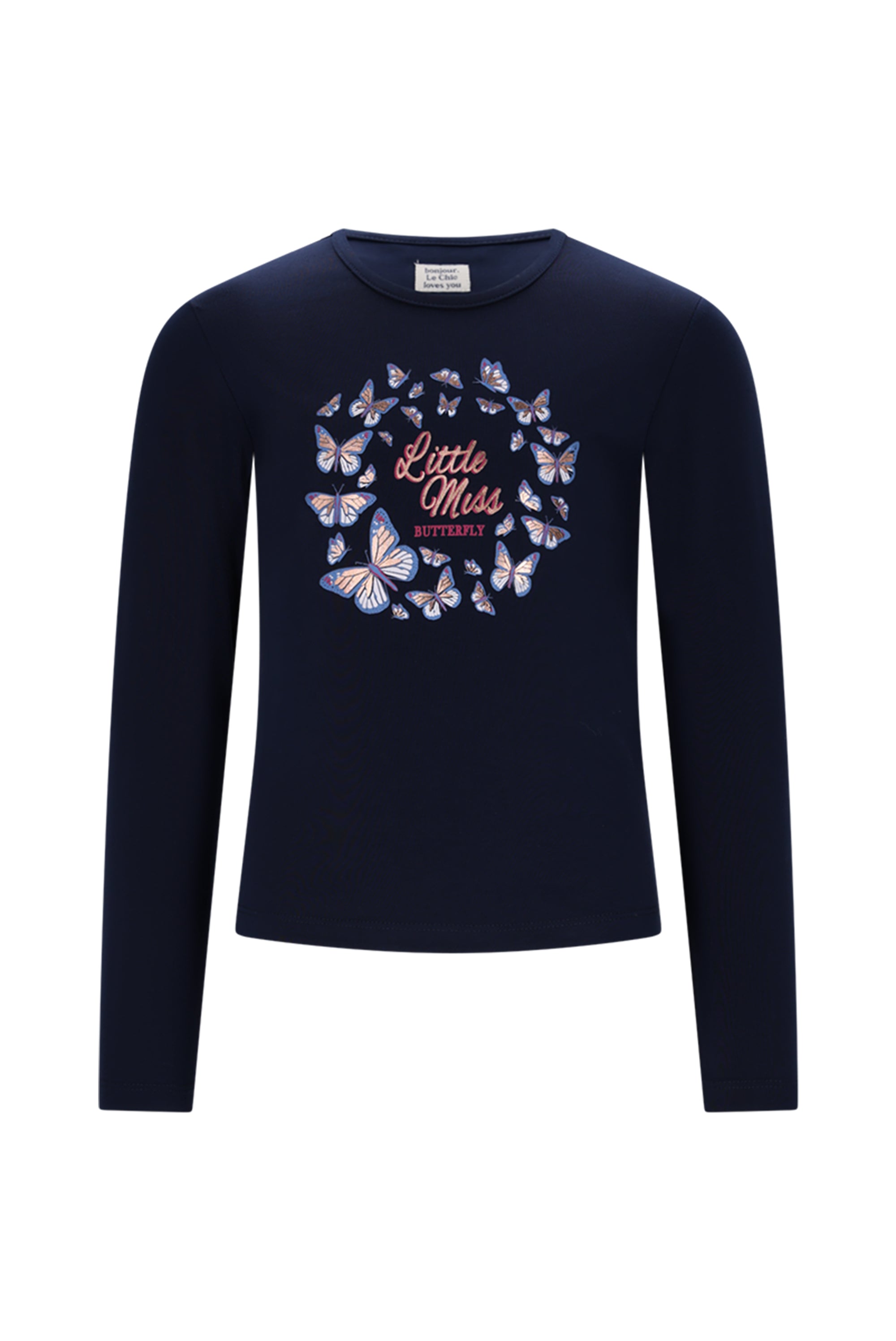 ♥ NORMA ♥ T-shirt met vlinders *Blauw*