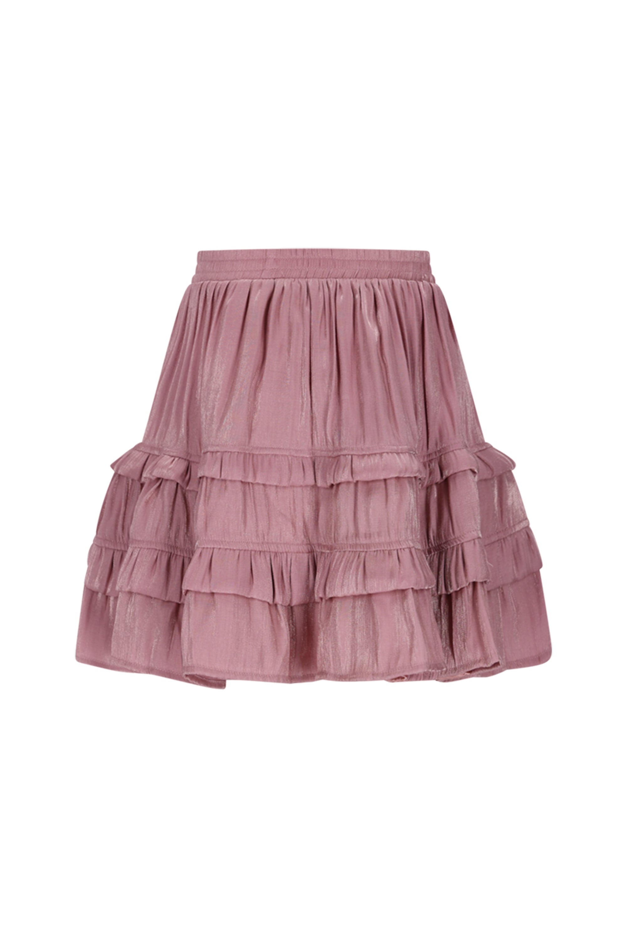 ♥ THAMSIN ♥ rok met ruches *Roze*