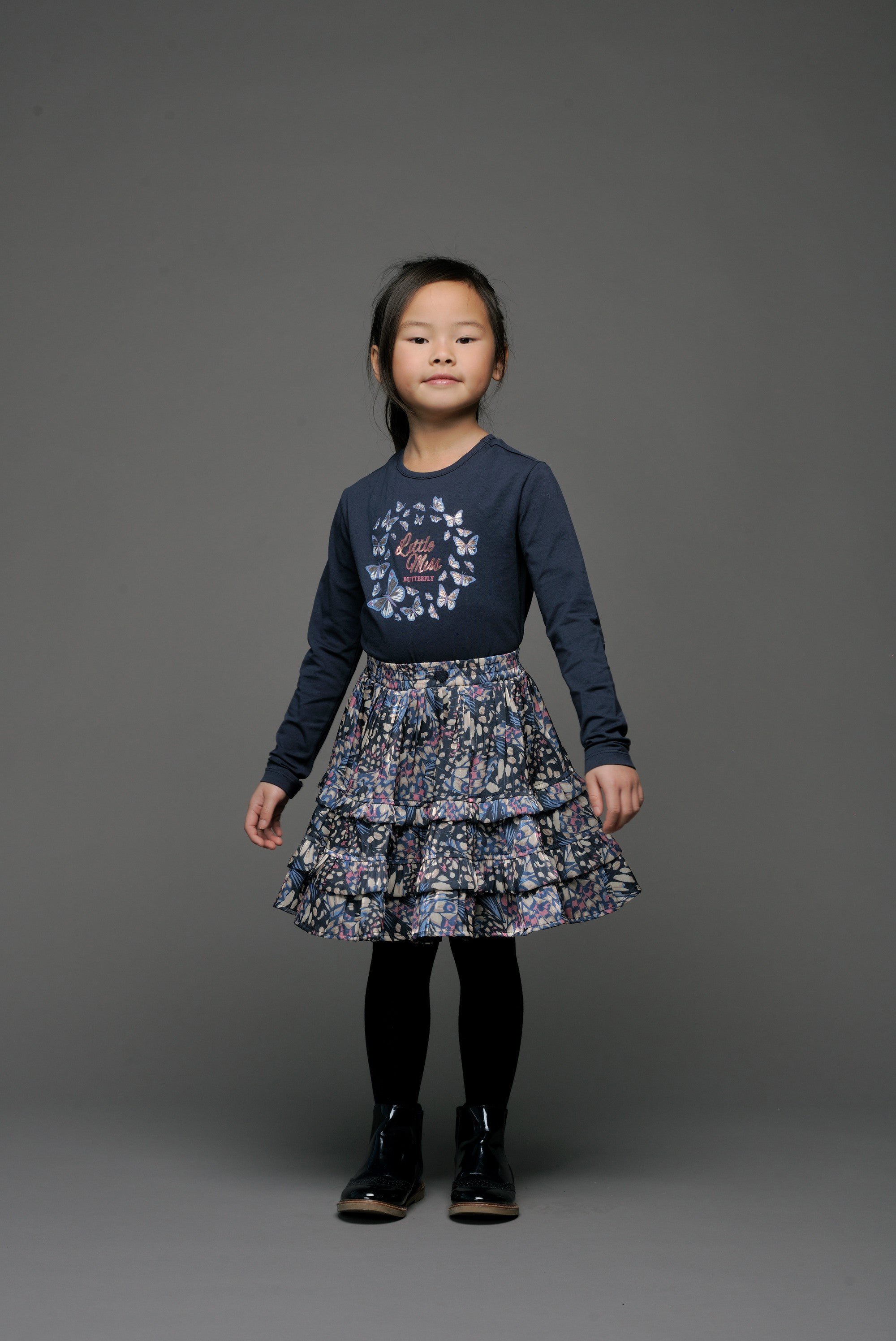 ♥ THAMSIN ♥ rok met ruches *Print*