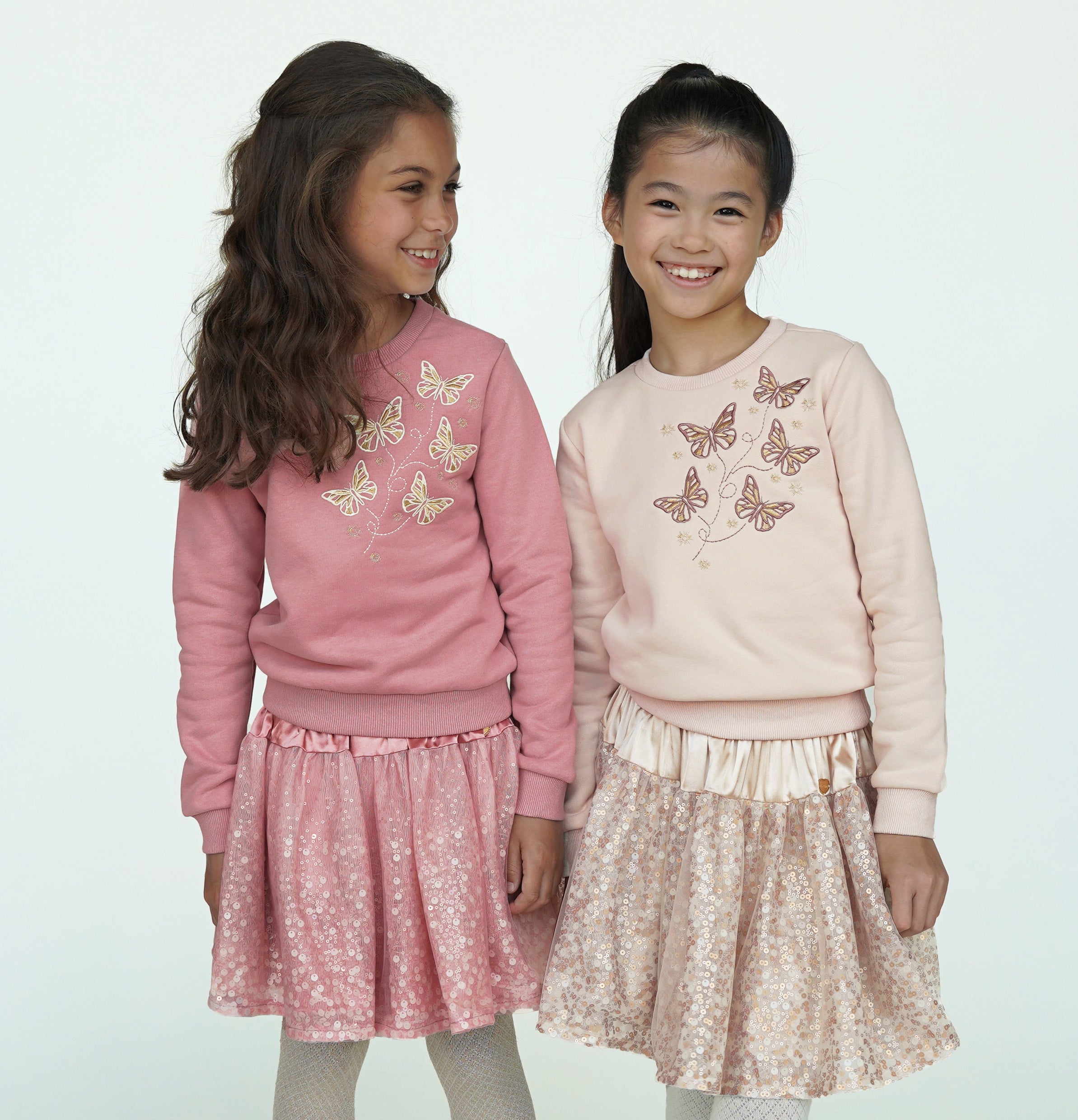 ♥ TRUST ♥ pailletten rok *Goud*