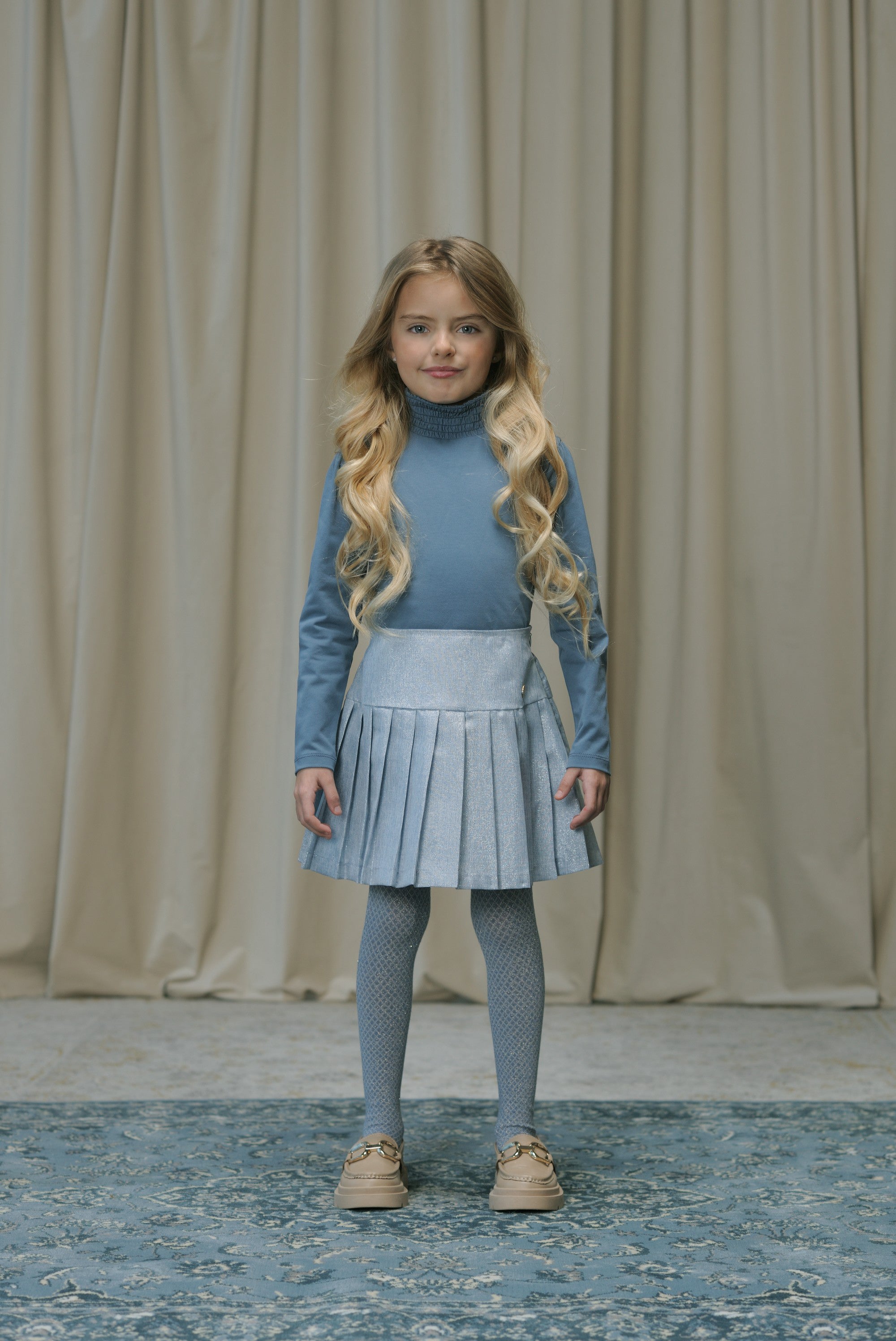 ♥ TWINNY ♥ plooirok *Blauw*