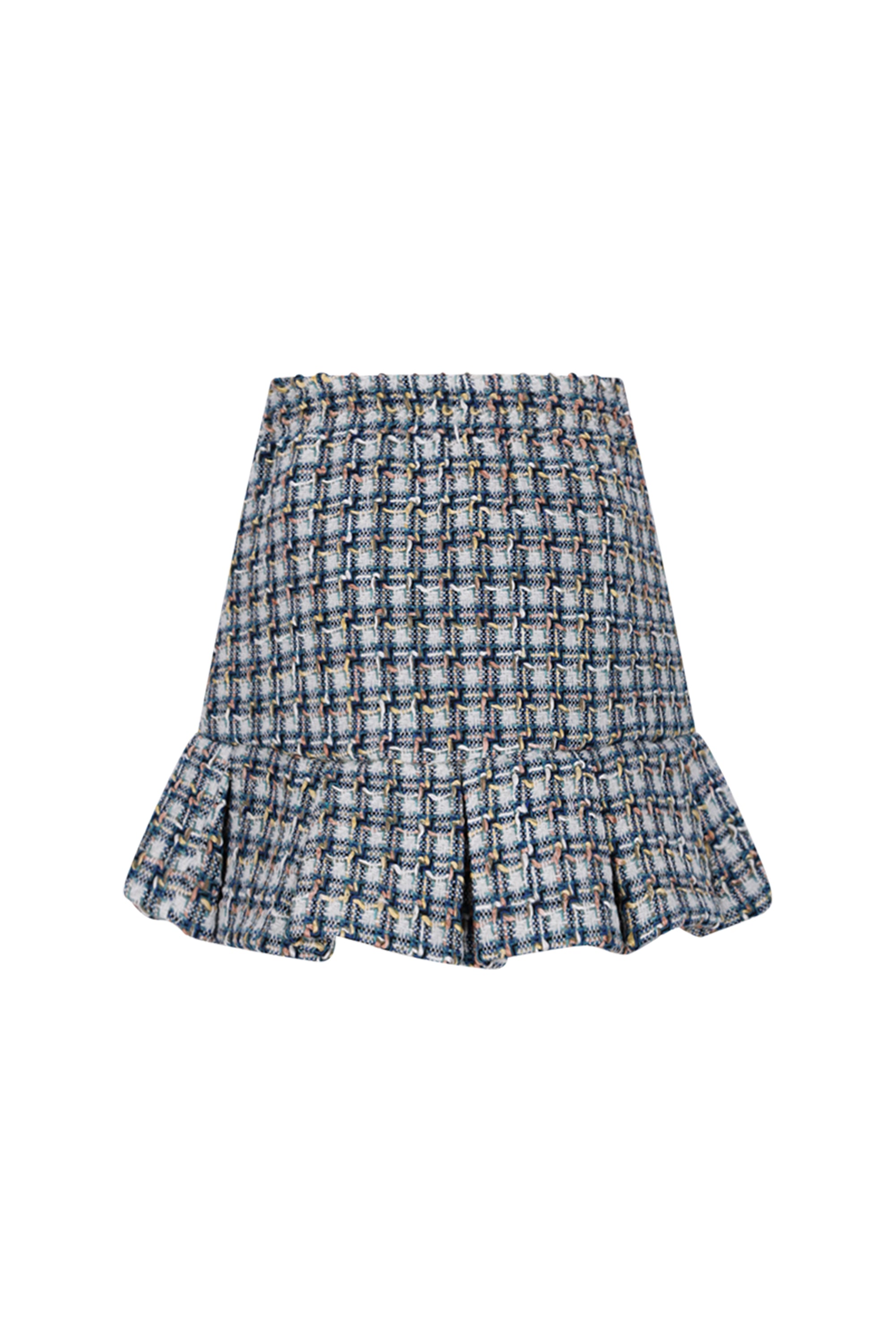 ♥ TIVVY ♥ tweed rok *Blauw*