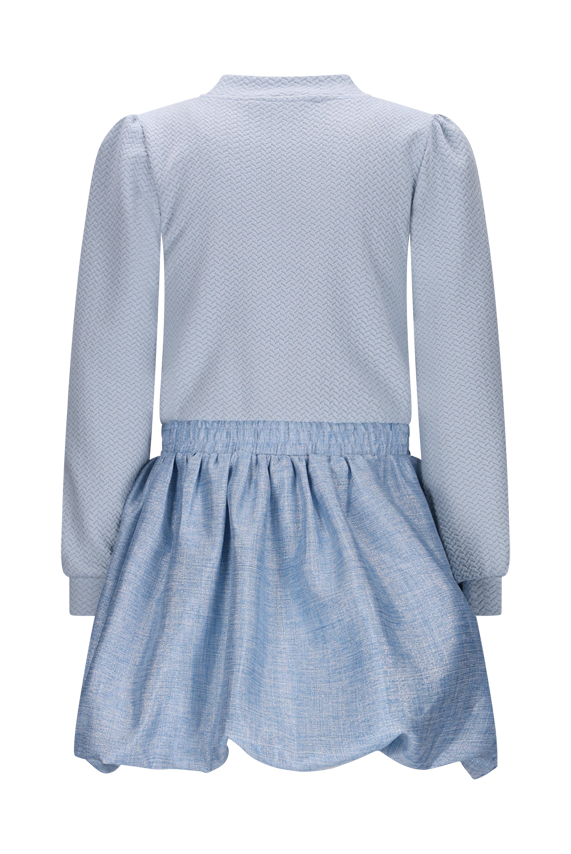 ♥ SALLOON ♥ ballon-rok jurk *Blauw*