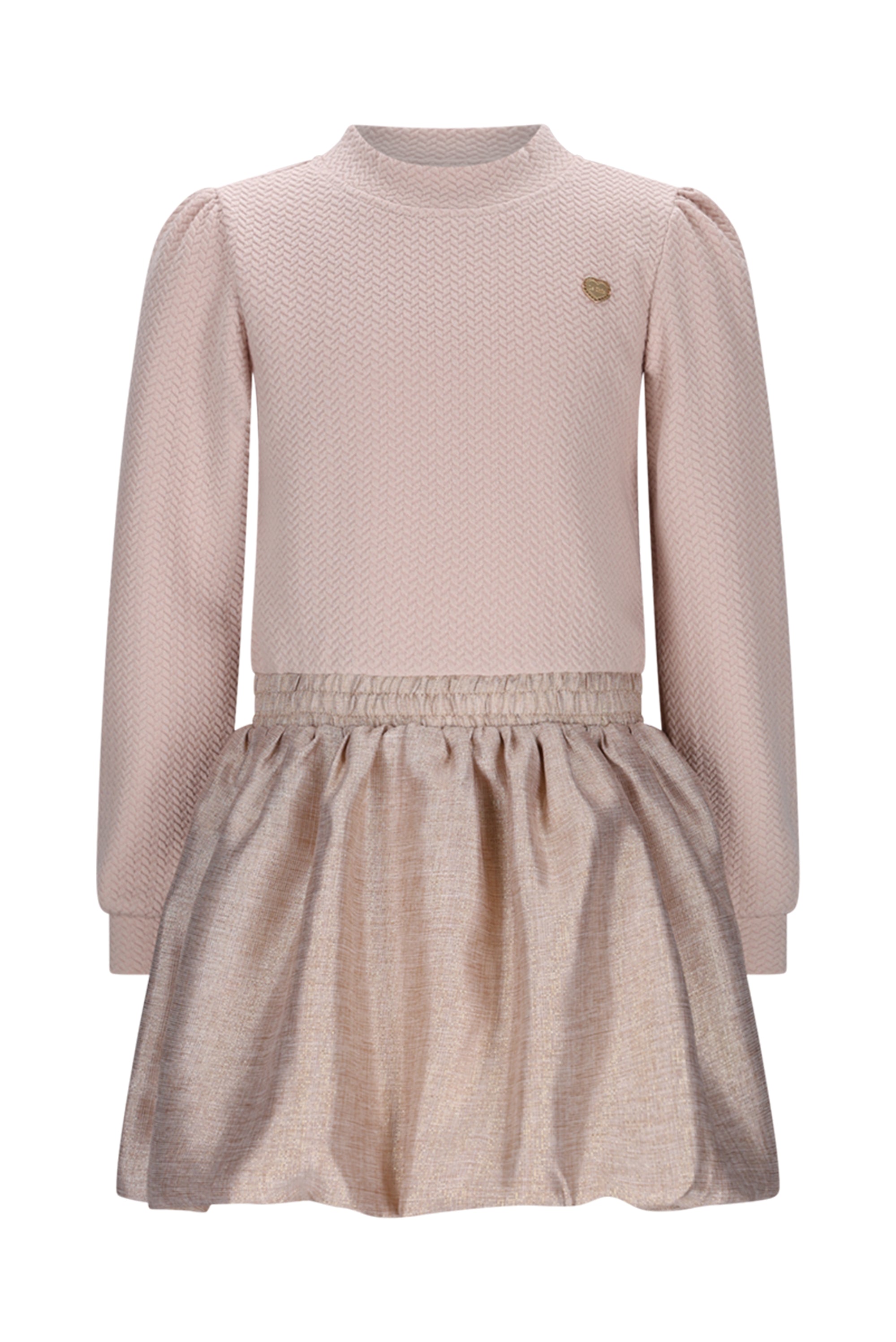 ♥ SALLOON ♥ ballon-rok jurk *Beige*