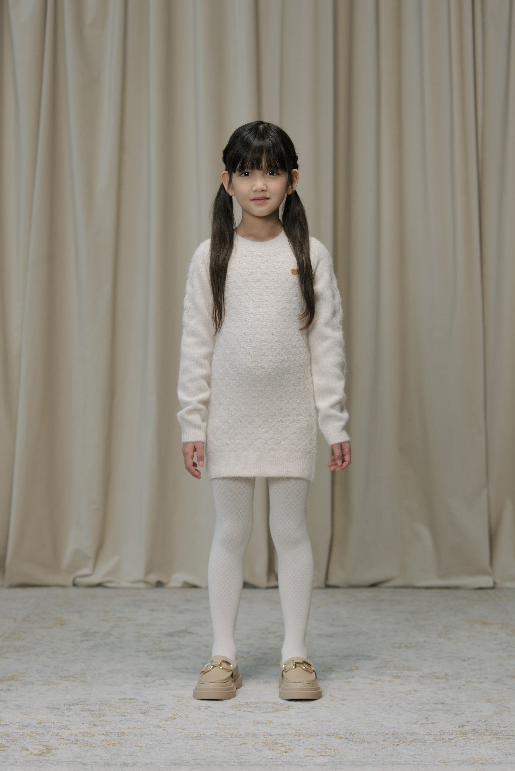 ♥ SAKNITA ♥ gebreide jurk *Off-White*