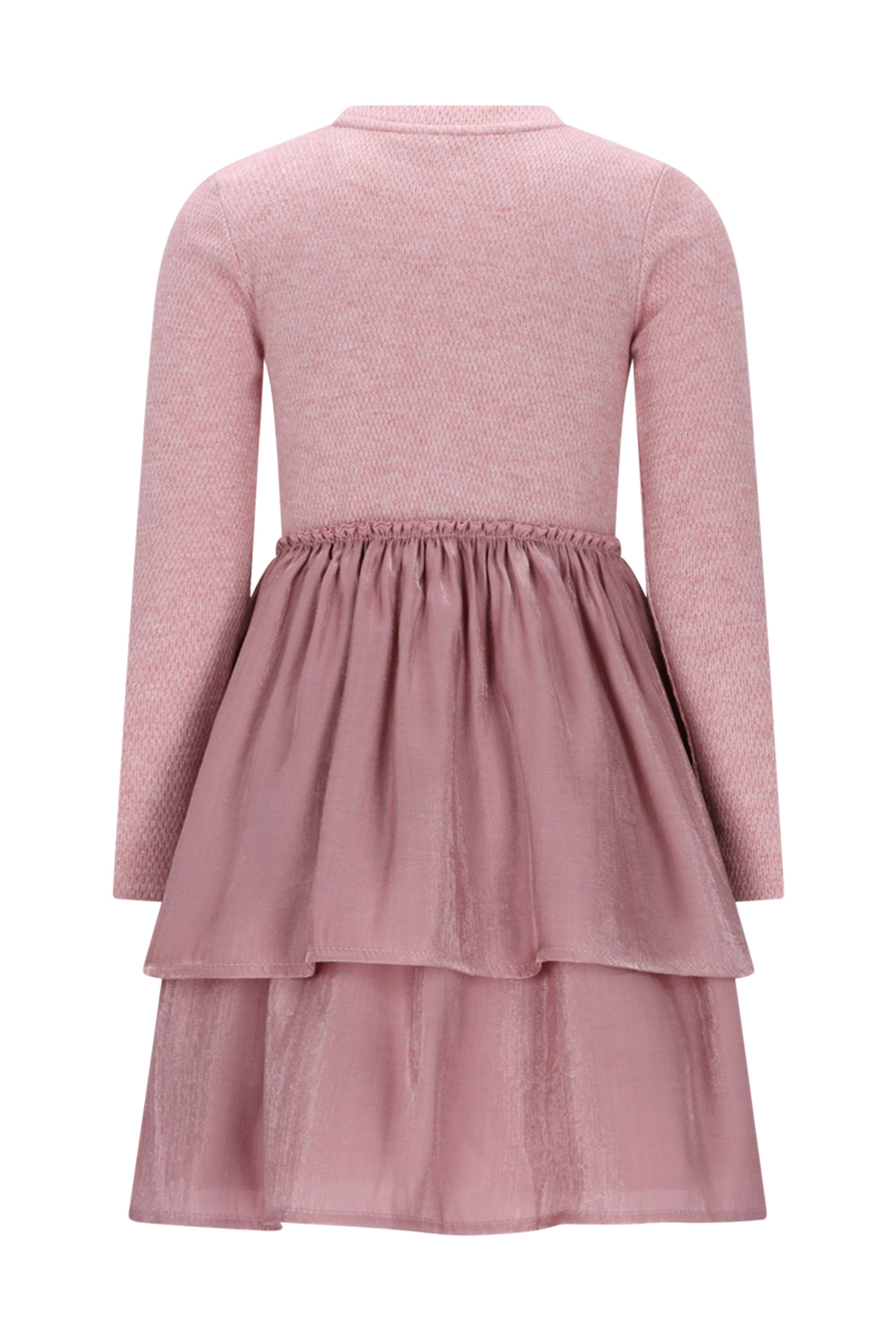♥ SIMAR ♥ jurk met dubbele rok *Roze*