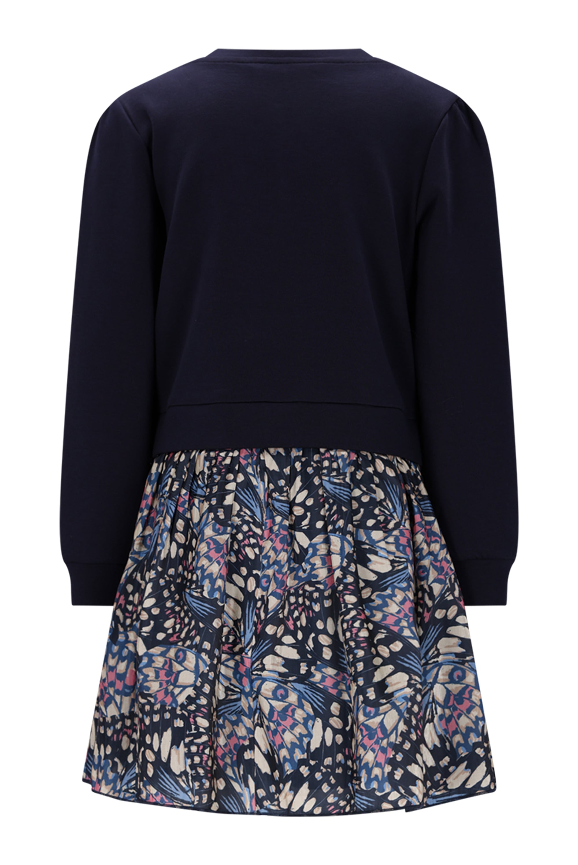 ♥ SWING ♥ combinatie-jurk *Blauw*