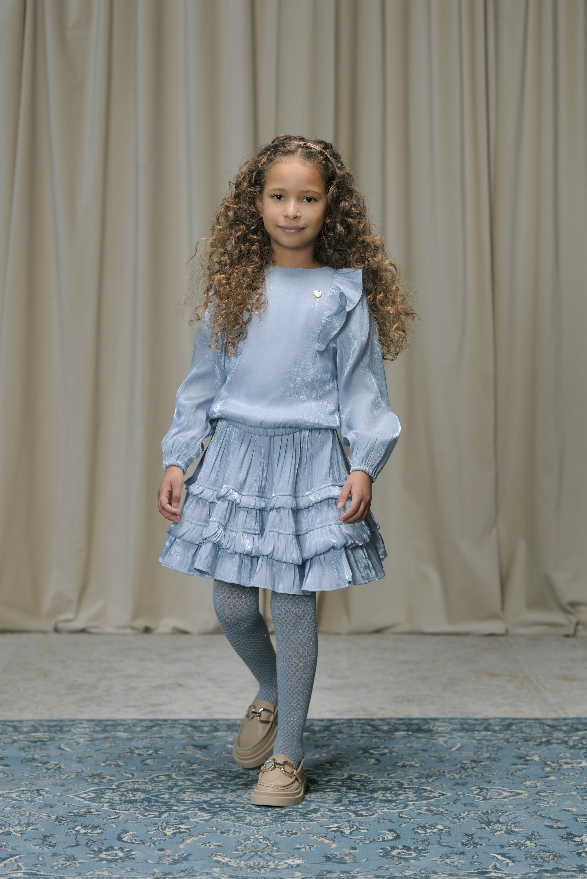 ♥ RILEE ♥ maillot met glitter *Blauw*