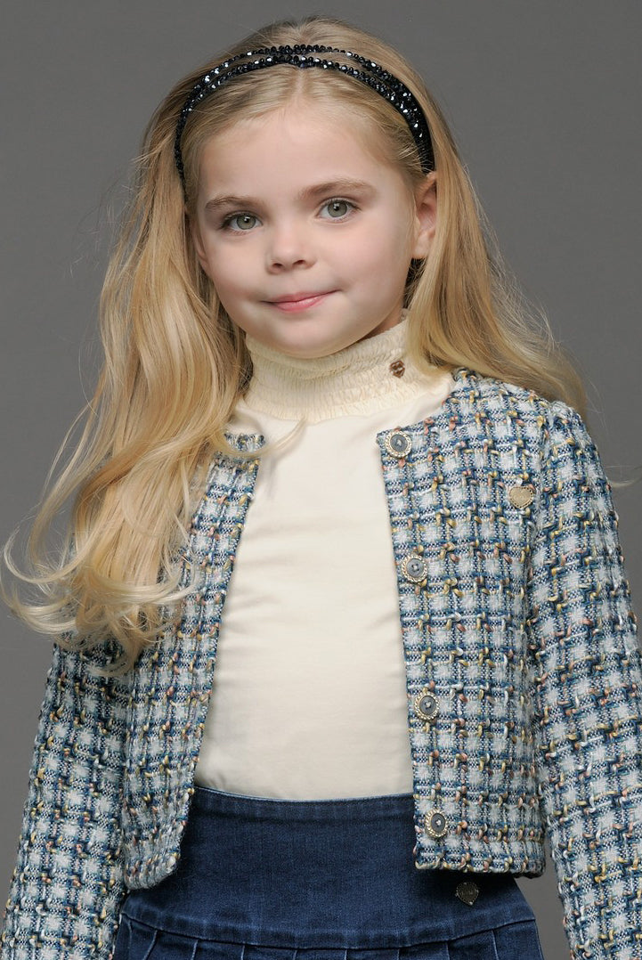 ♥ ROYAL-E ♥ glitter diadeem *Blauw*