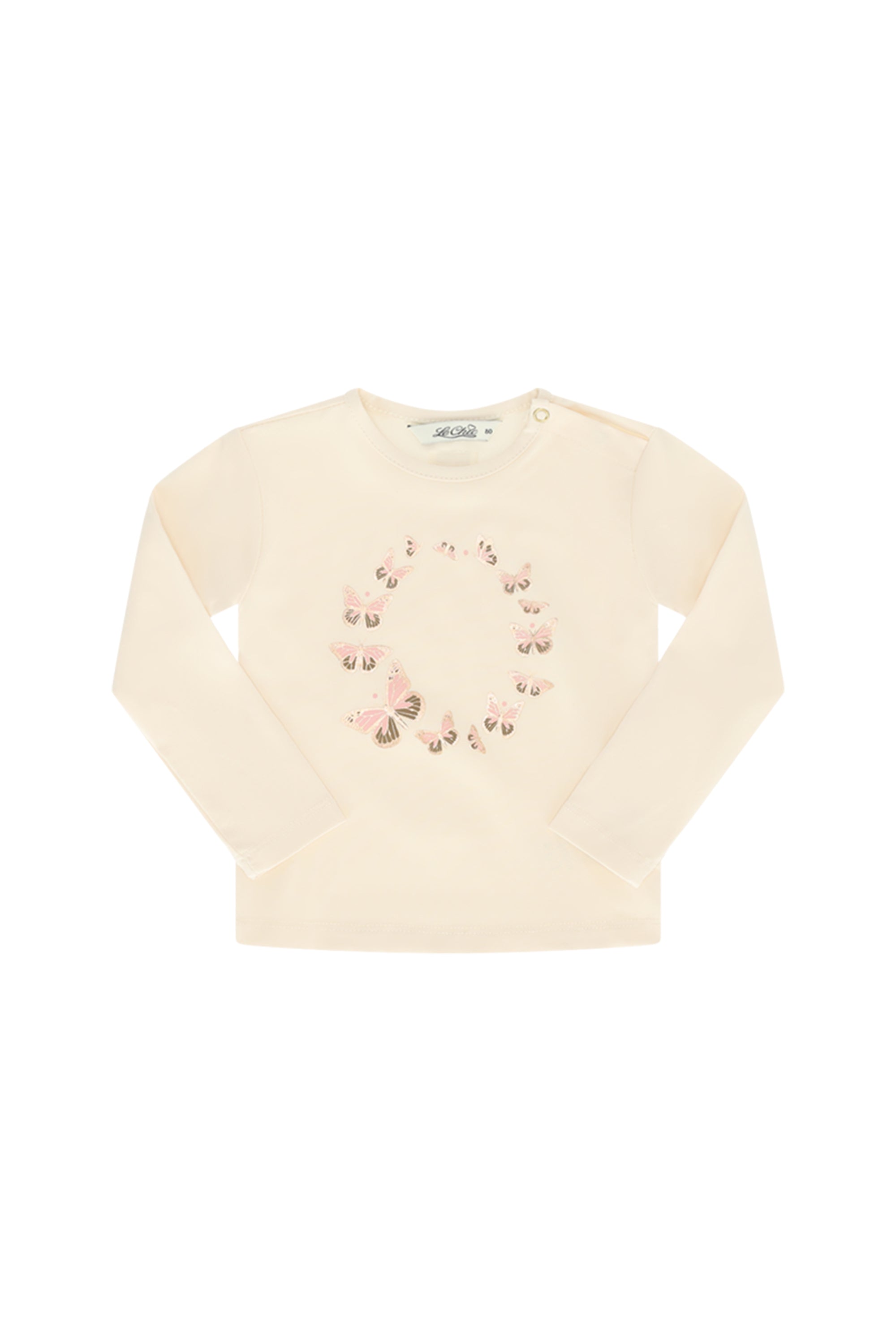 ♥ NORMY ♥  vlinder T-shirt *Off-White*