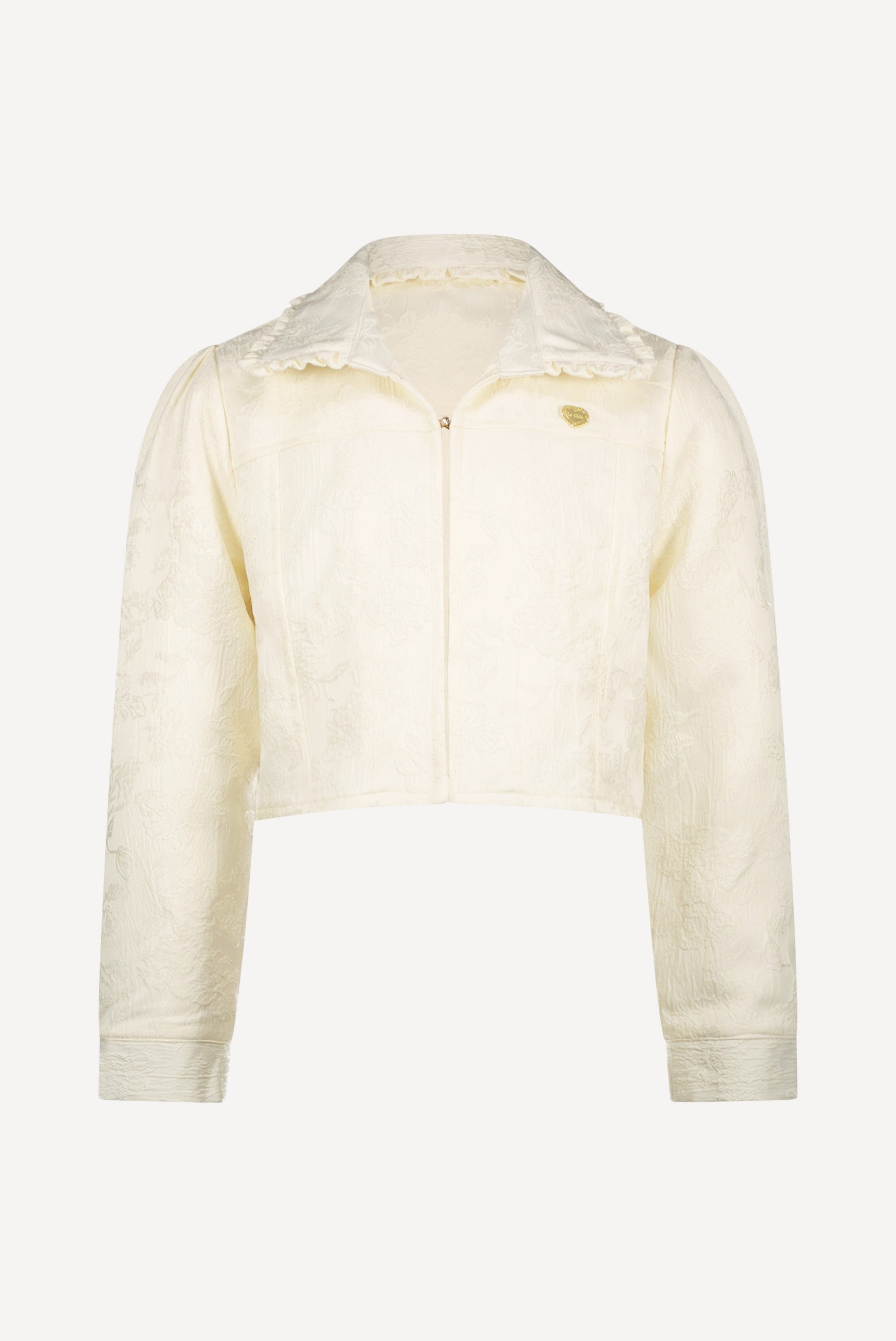 AQUI damast jasje. Pearl