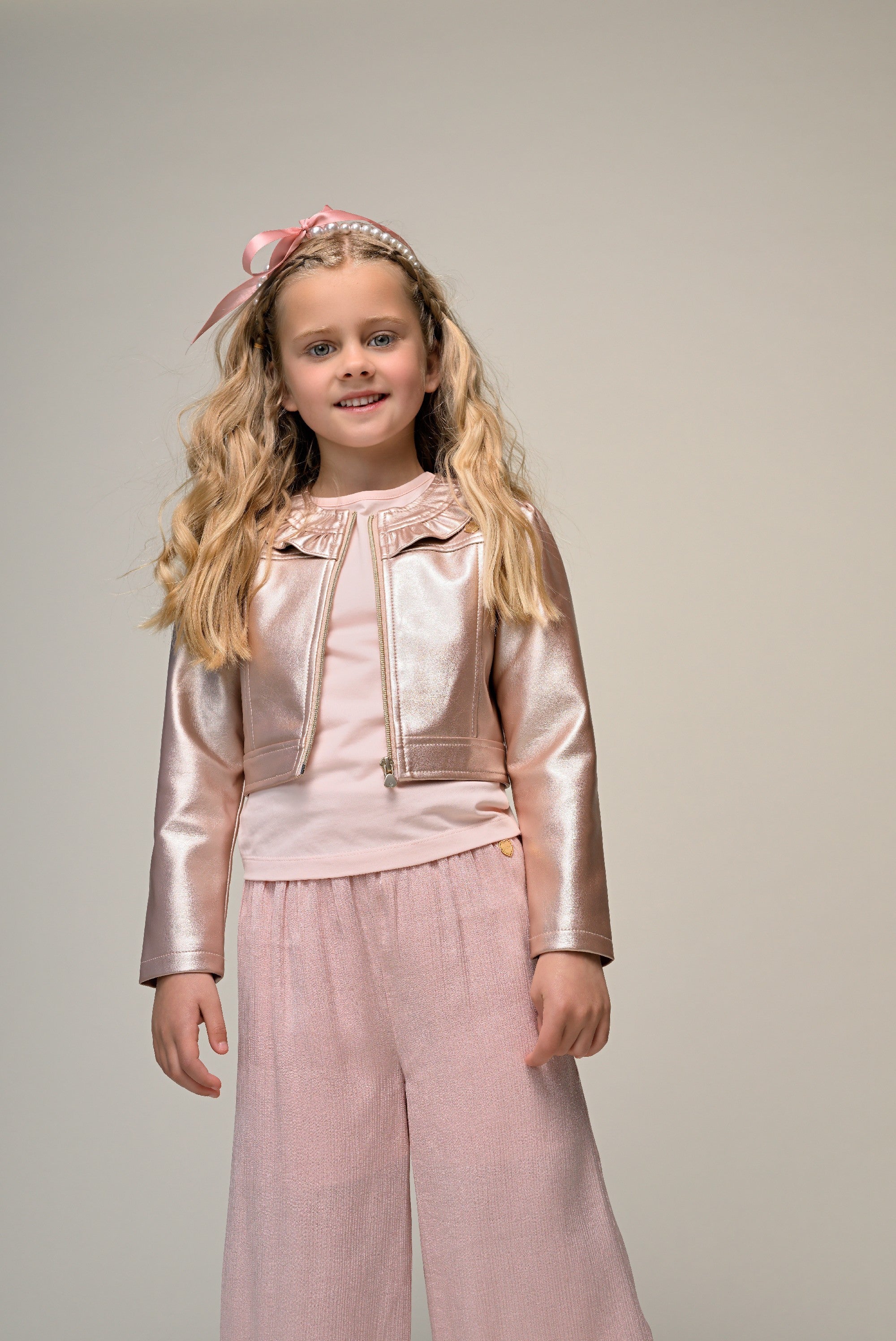 ARLETTE fake leather jack. Pink Symphony