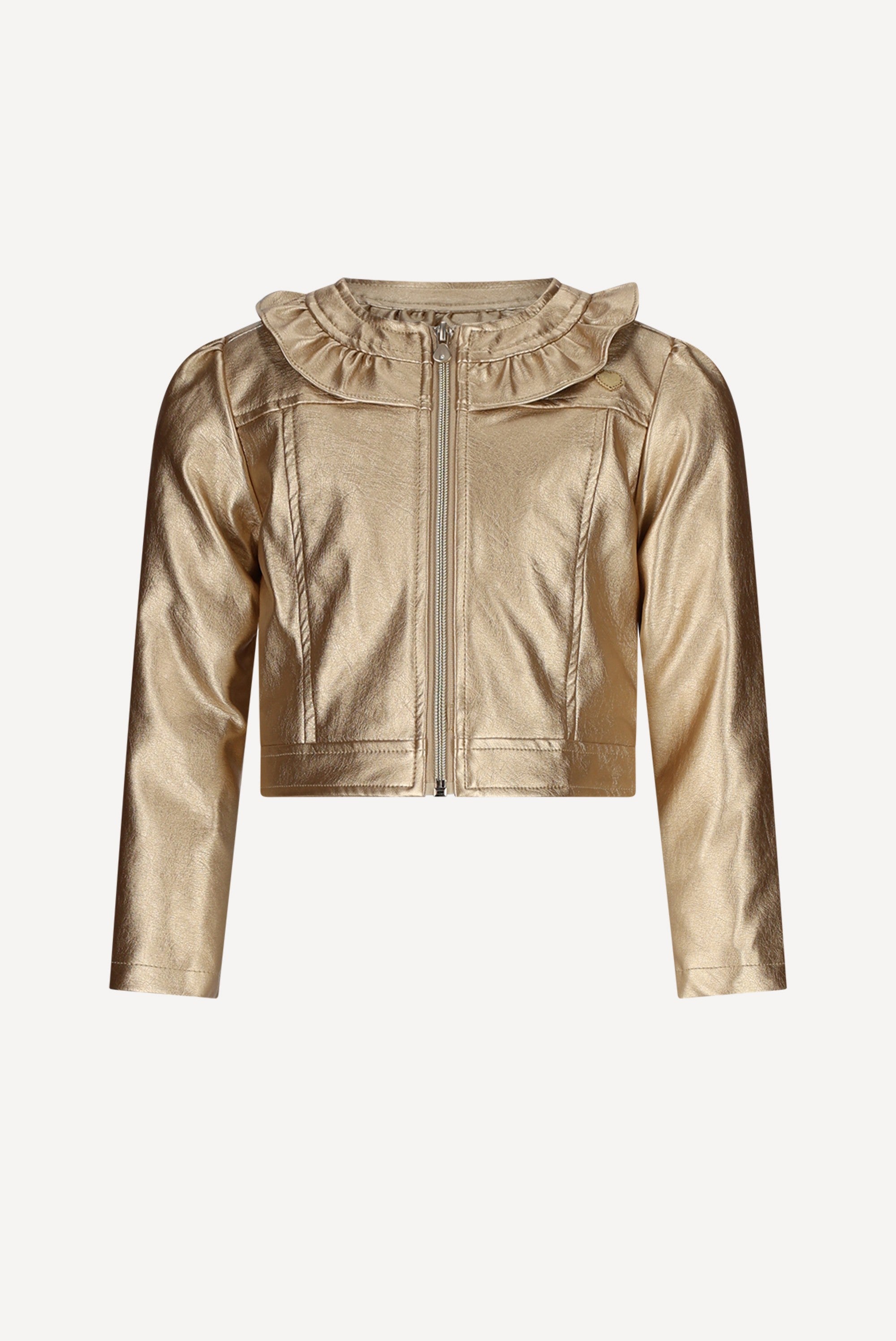 ARLETTE fake leather jack. Golden Glow