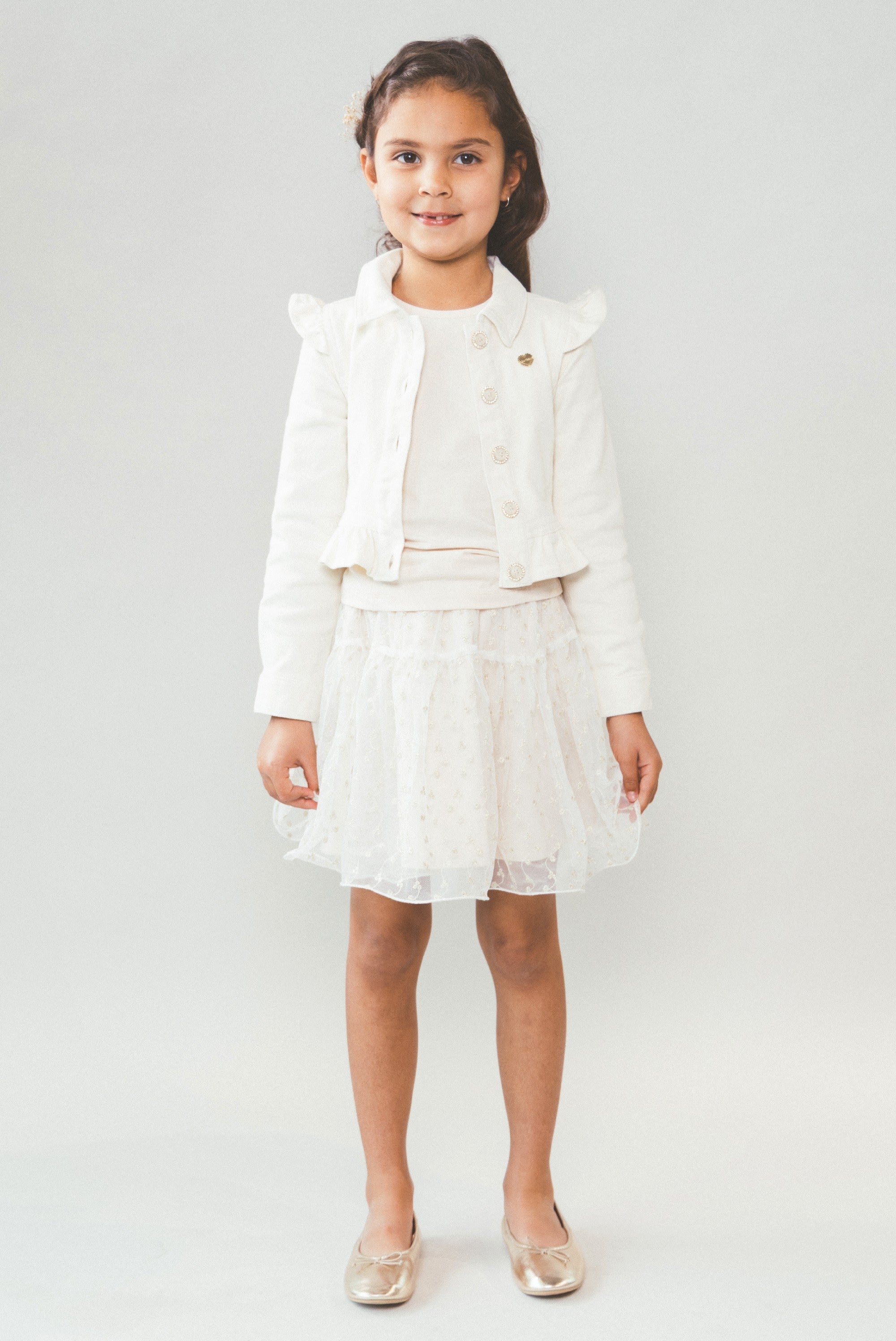 ALLY spijkerjas. Off White Denim