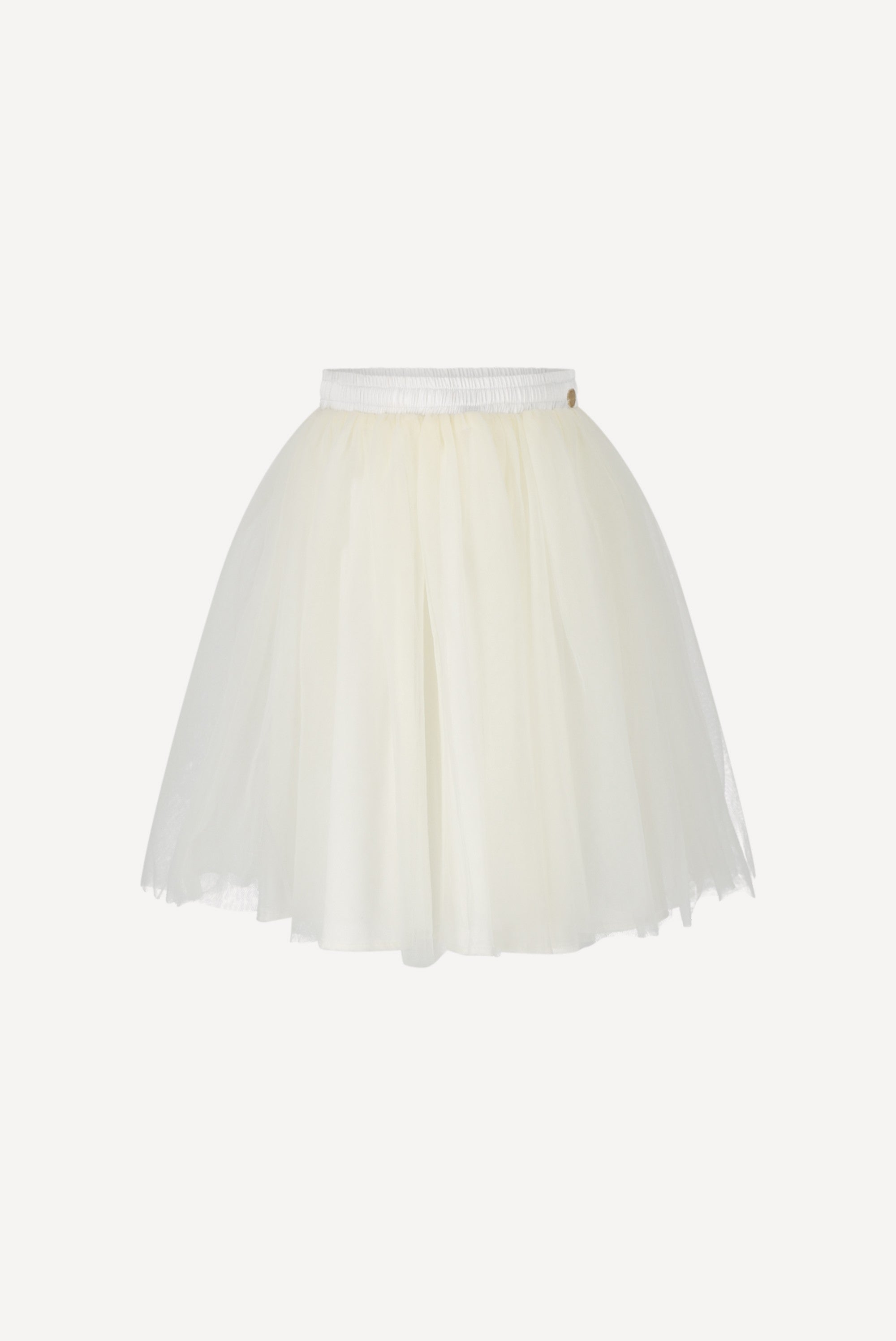 THALYSSE lange tule rok. Pearl