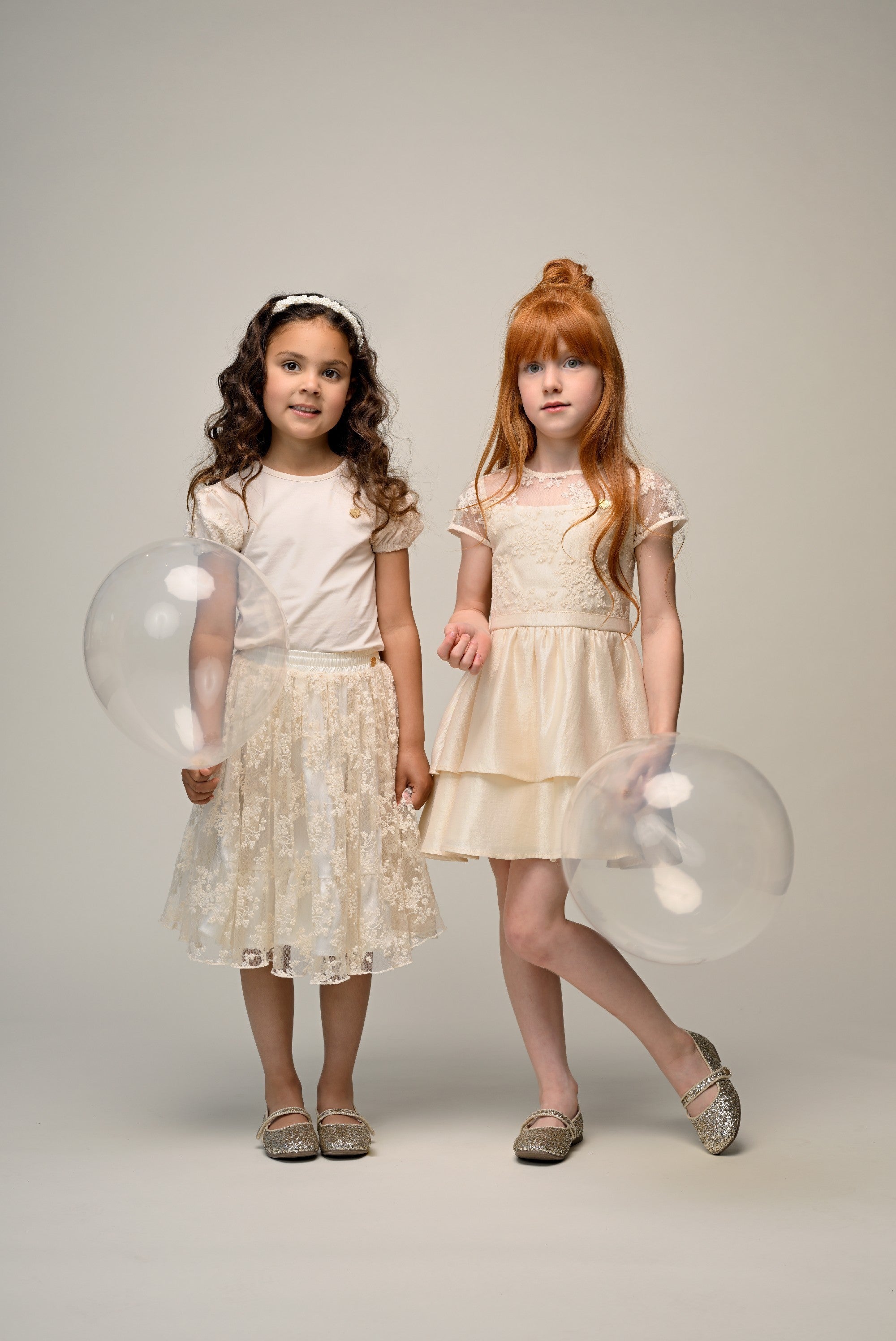 THALYSSE lange tule rok. Sands of Time