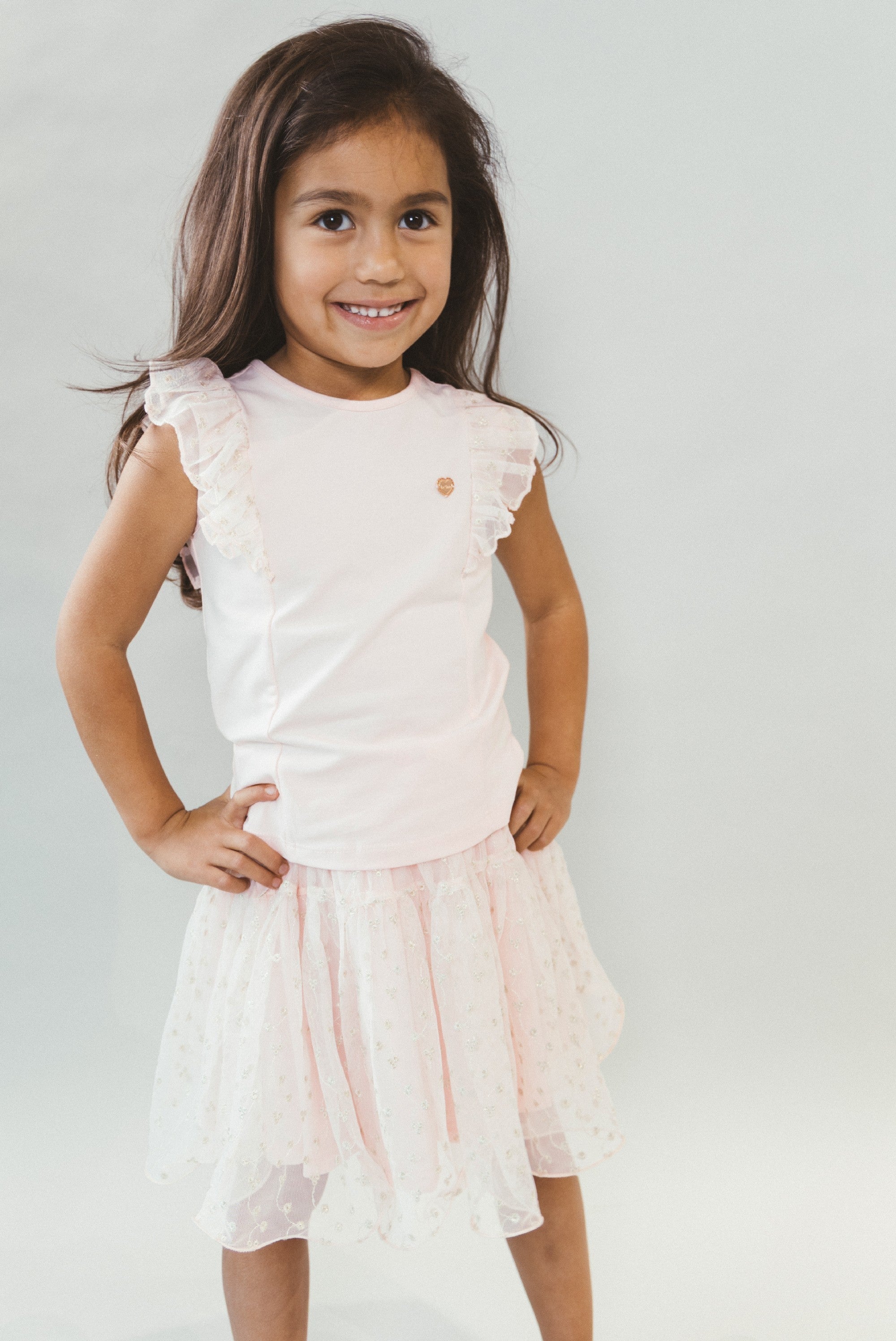 TREACLE lurex rok. Pink Symphony