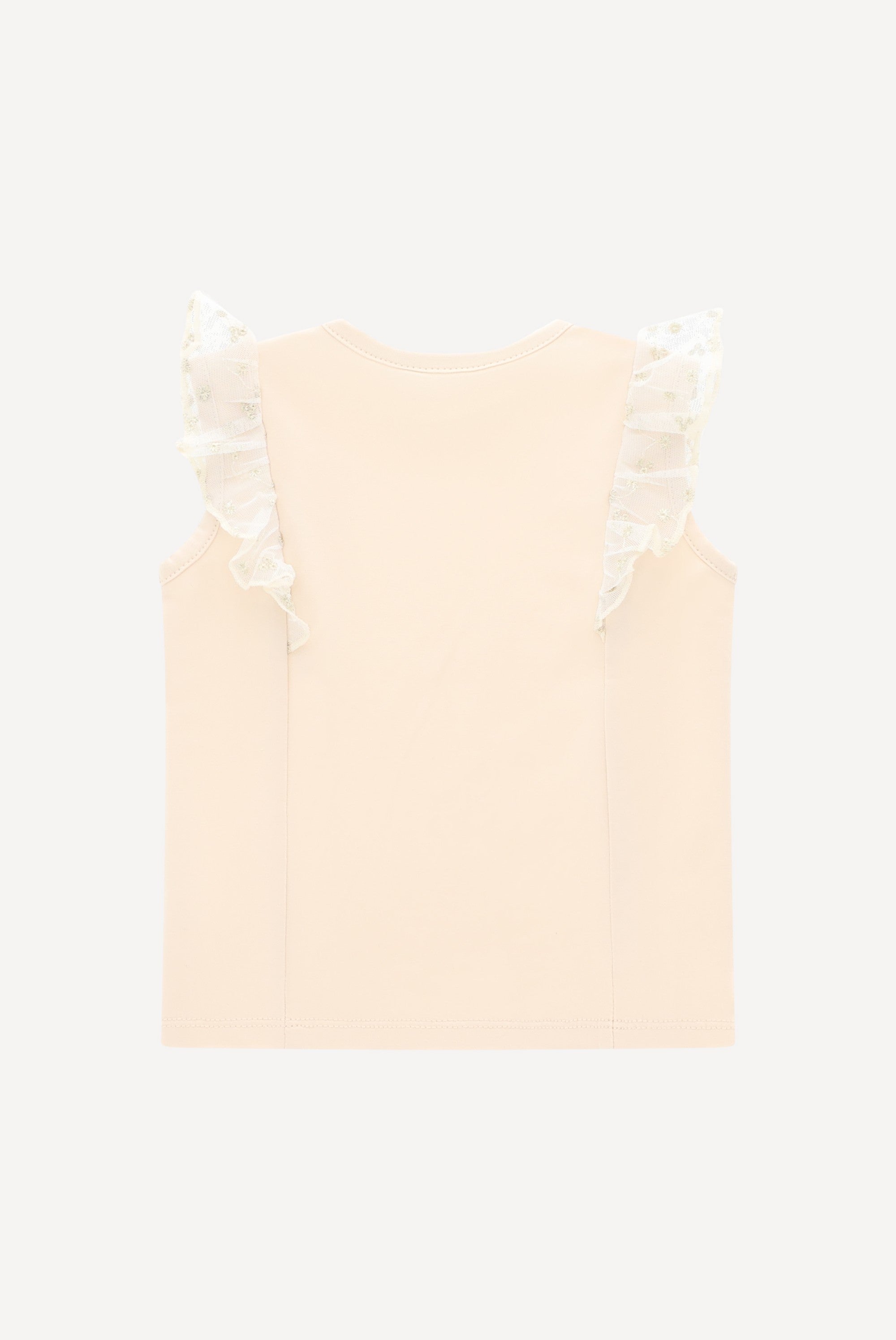 NOPPYA mouwloos T-shirt. Sands of Time