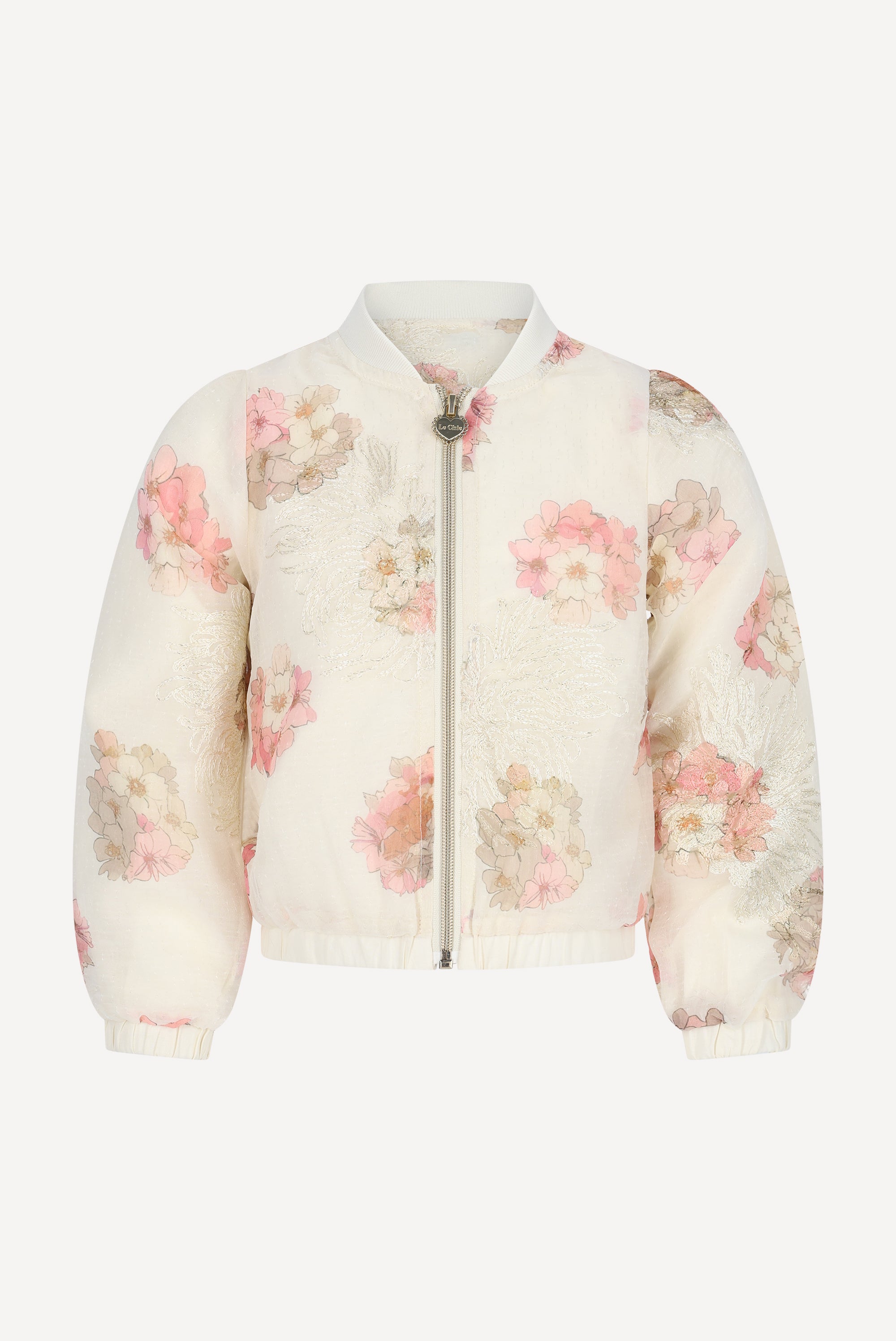 AVOILA bloemen bomber. Off White Bouquet