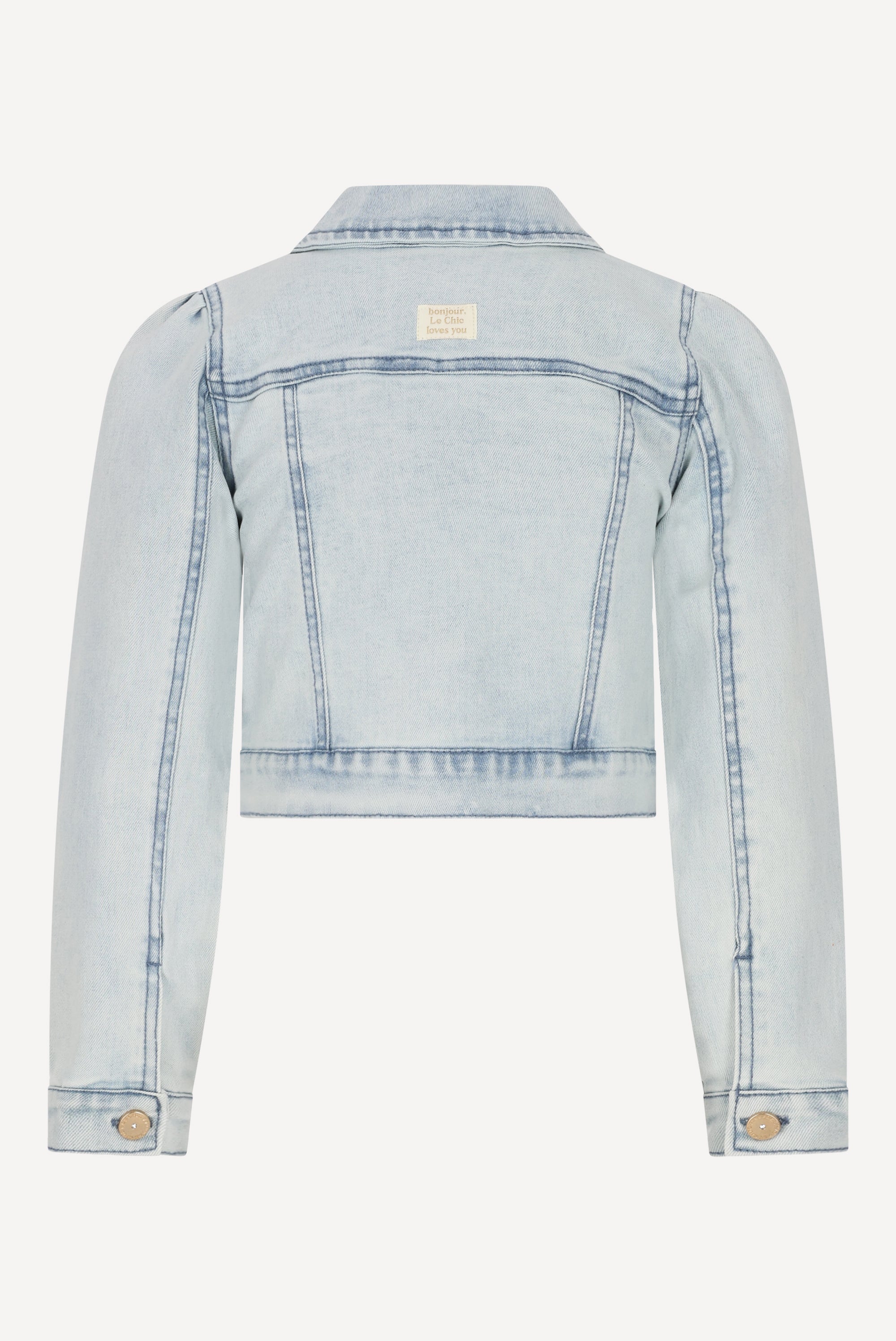ALAYZA zomer spijkerjas. Classic Light Denim