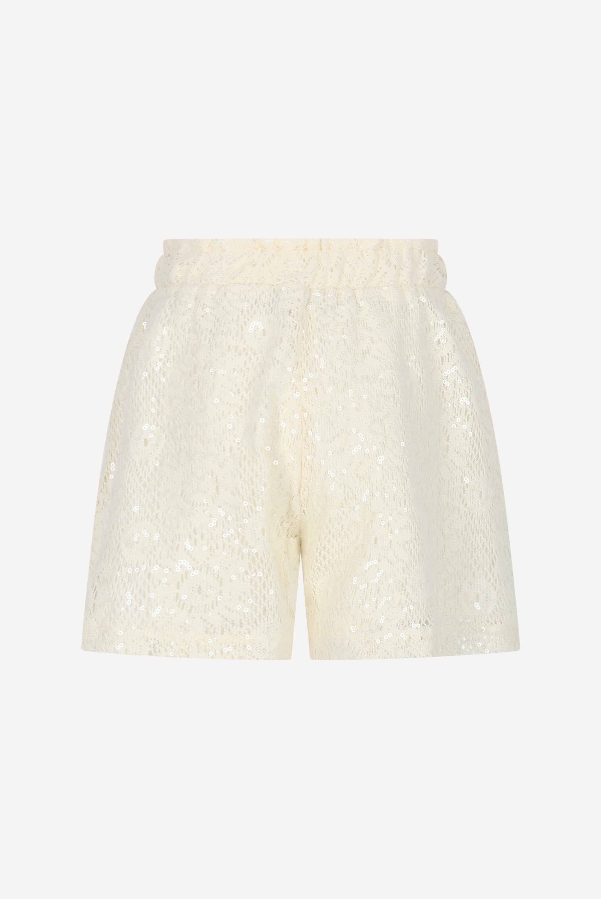 DWASA pailletten shorts. Off White