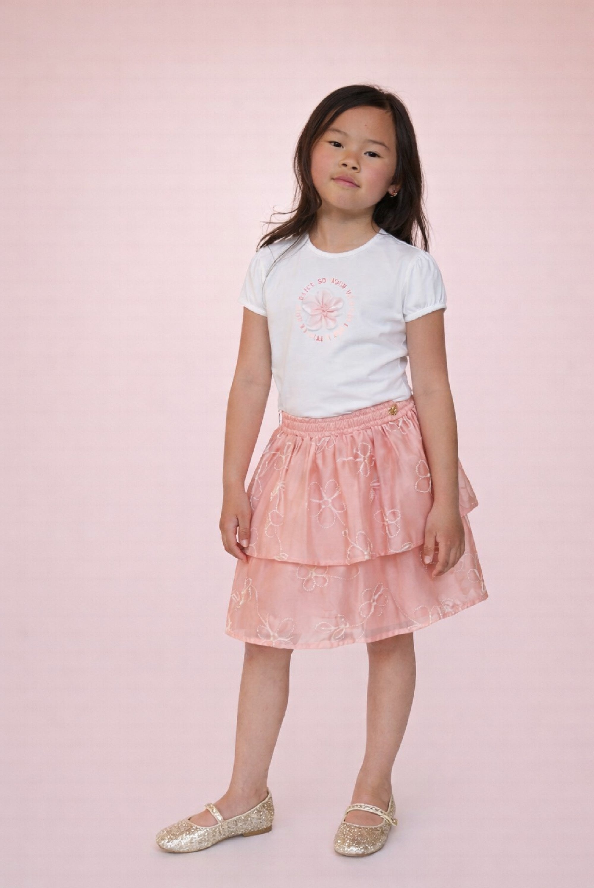 TAMMIE laagjes rok. Pink Symphony