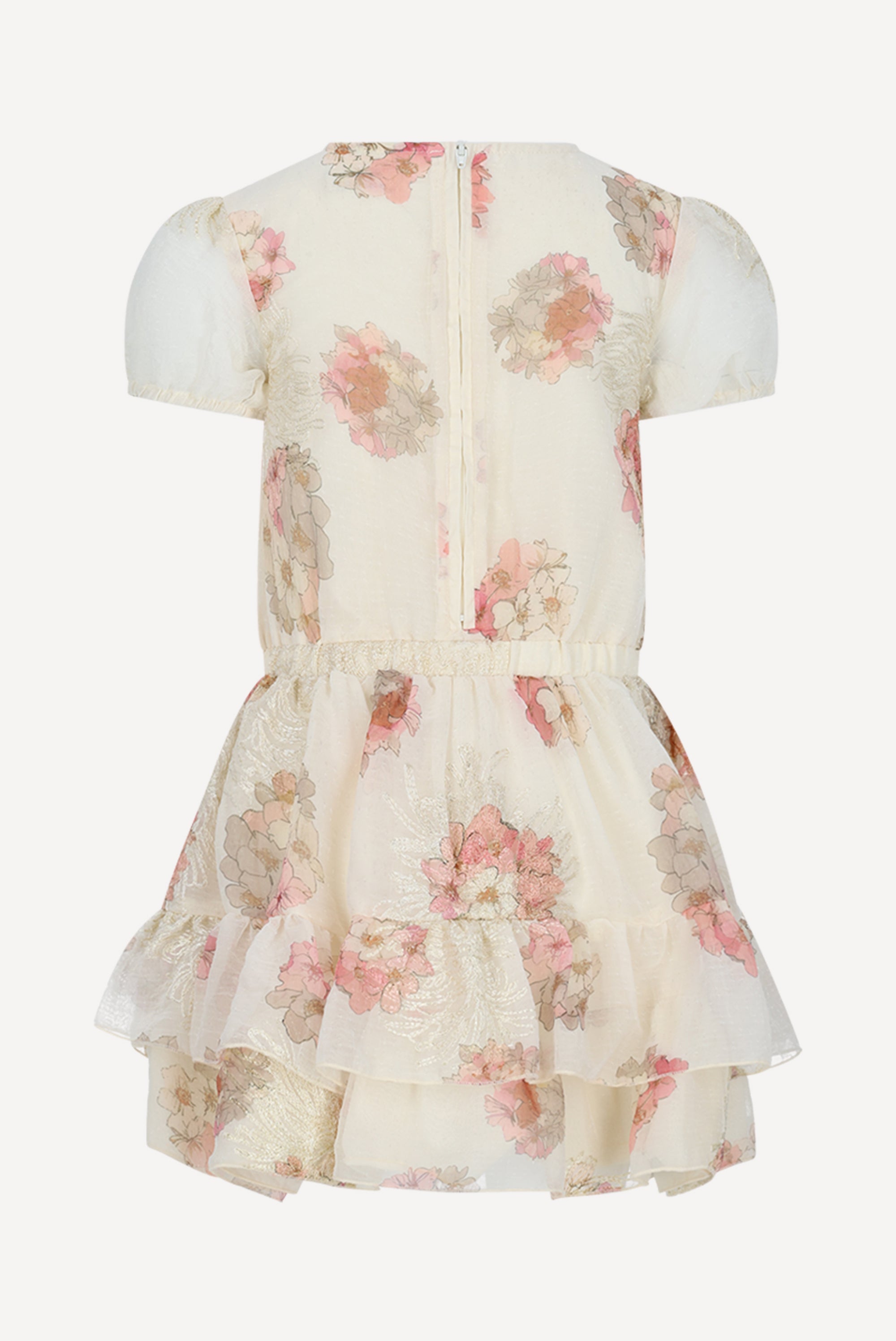 SALSMA zomerjurk. Off White Bouquet