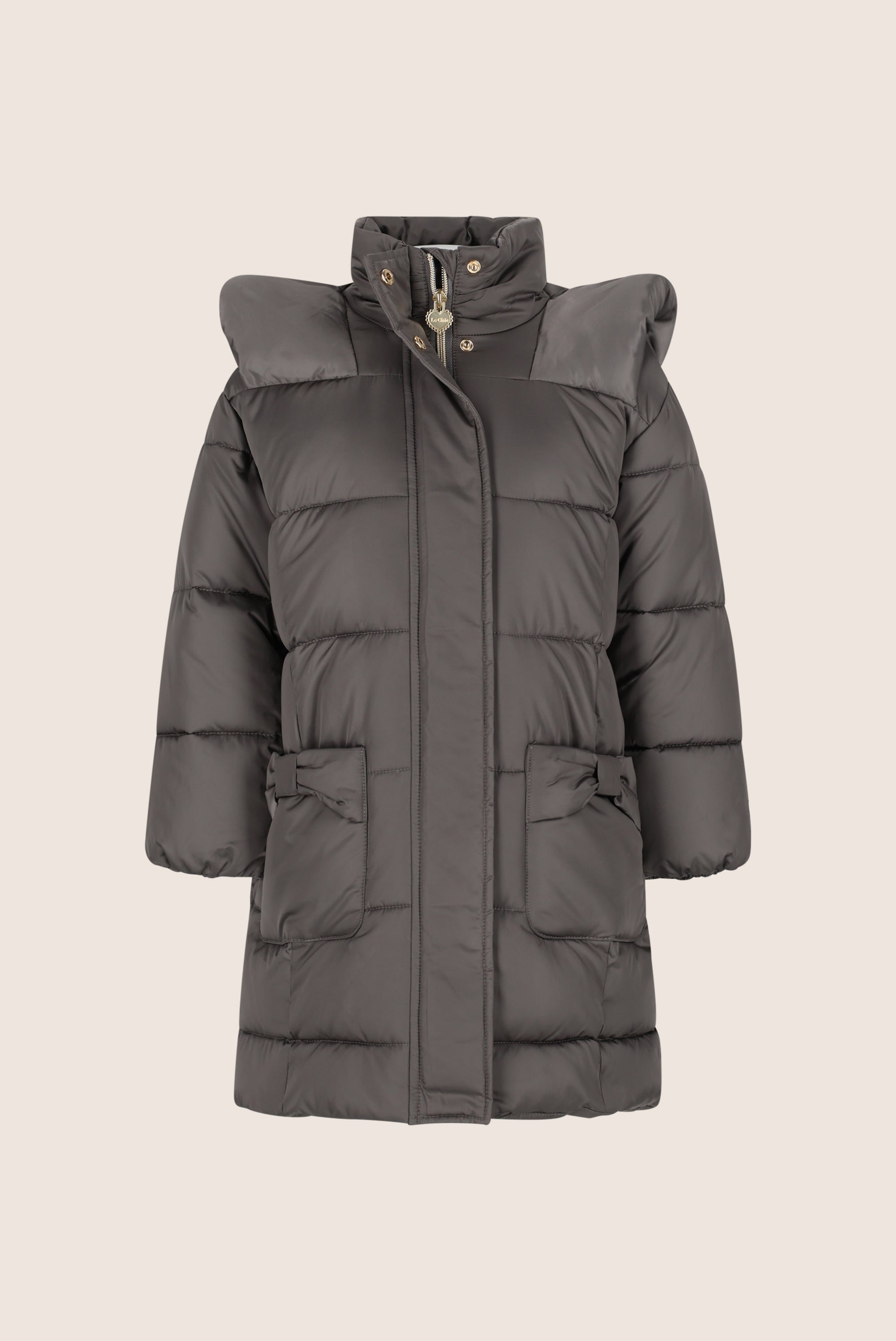 BLOOM lange winter puffer - Graphite