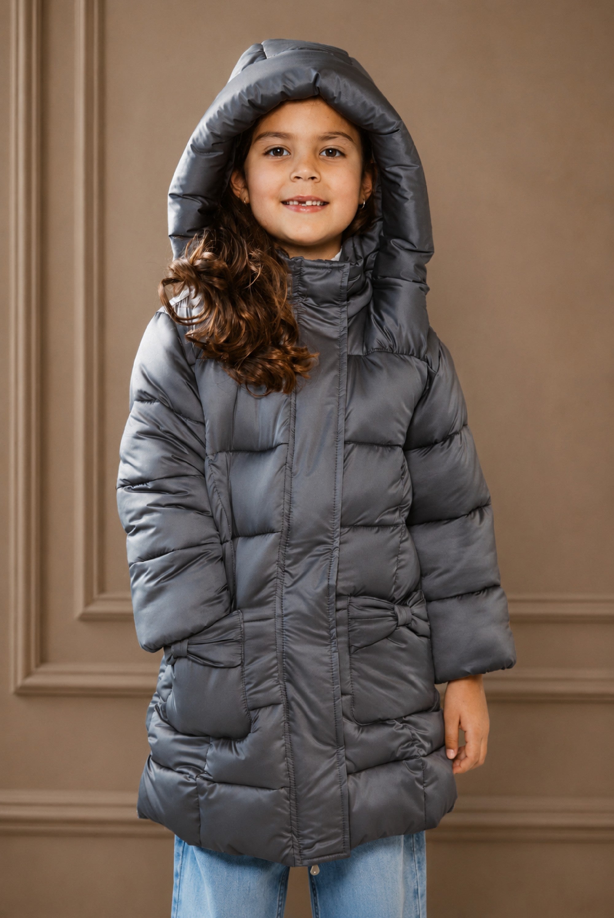 BLOOM lange winter puffer - Graphite