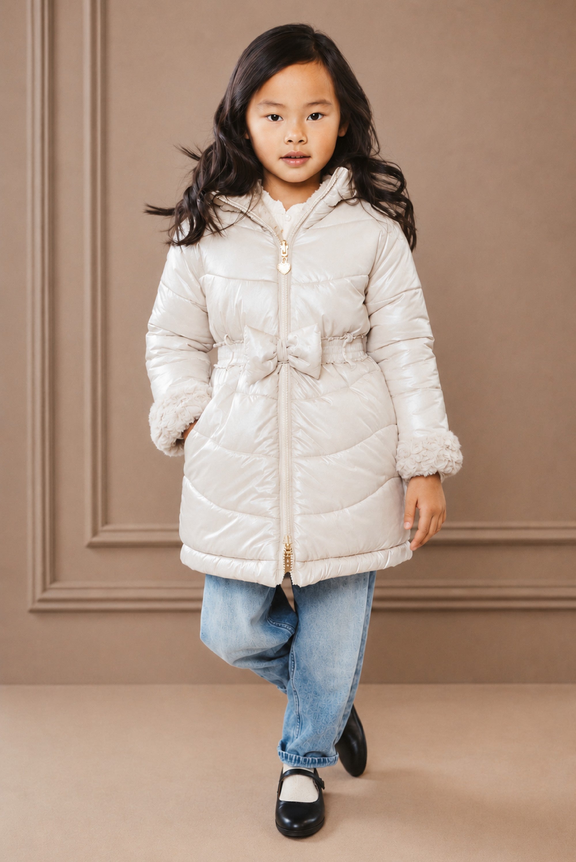 BALANCE reversible lange jas - Silver Shadow