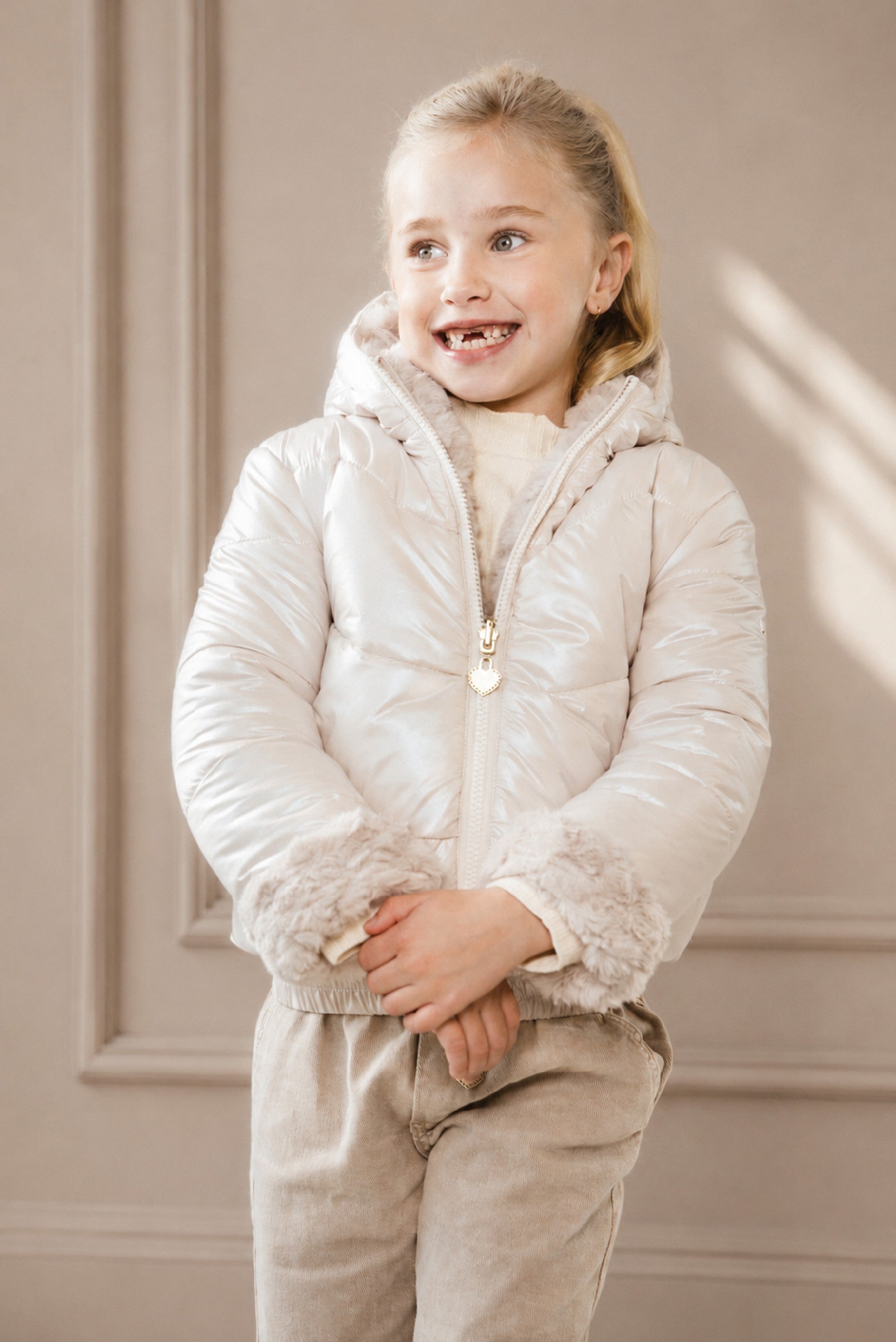 BORDO reversible winter bomber - Silver Shadow