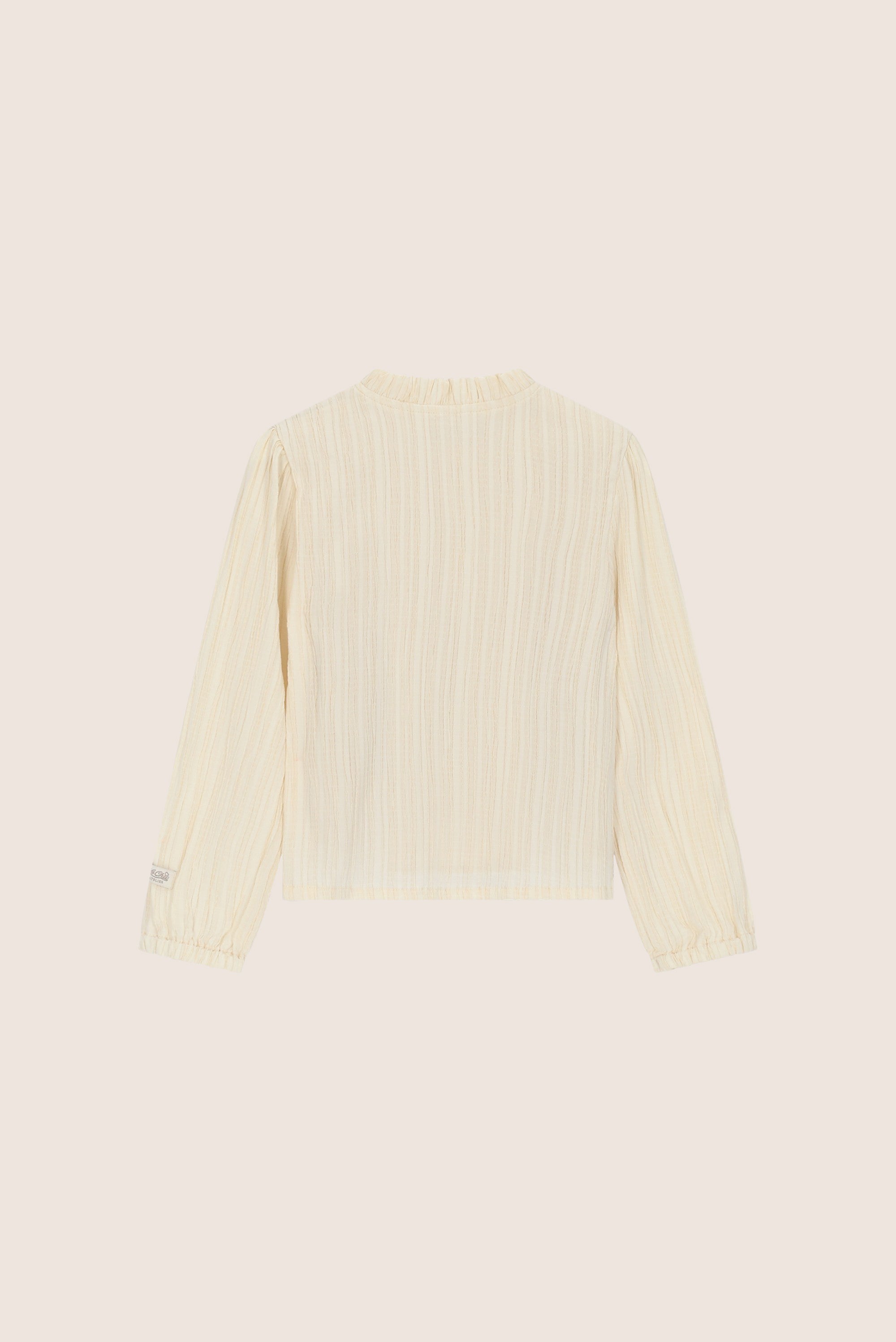 EVA blouse met strikjes - Off White